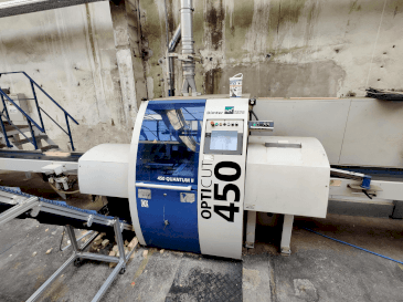 Prikaz stroja WEINIG / DIMTER Combiscan C200 4/4 & OPTICUT 450 Q sprijeda