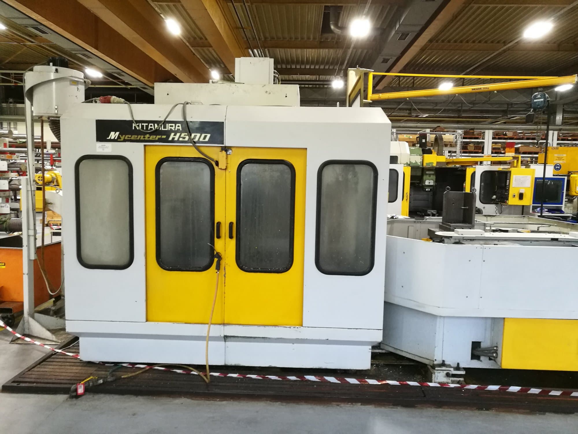 Prikaz stroja Kitamura Mycenter H500 sprijeda