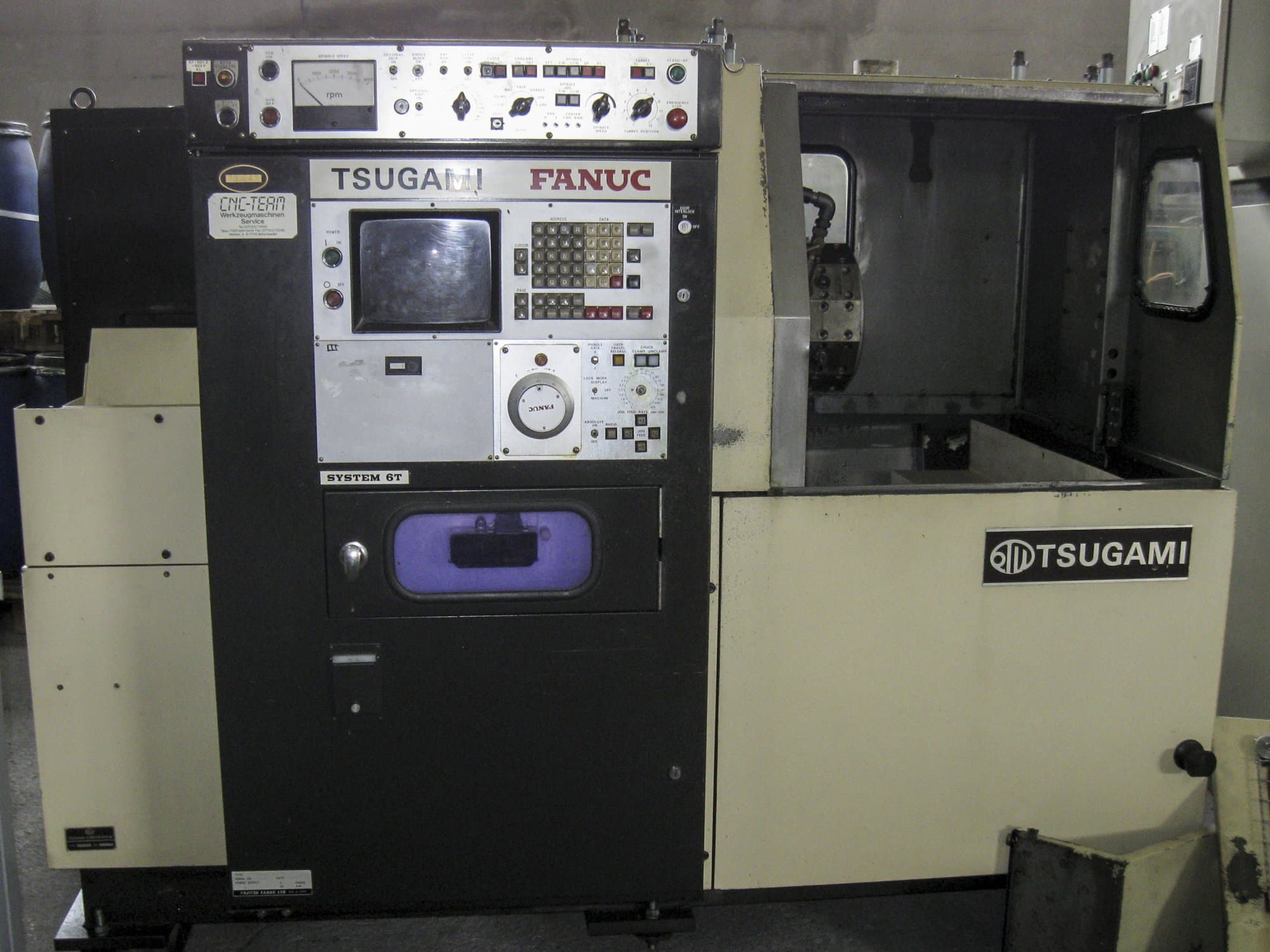 Prikaz stroja TSUGAMI T-NCM 45/160 sprijeda