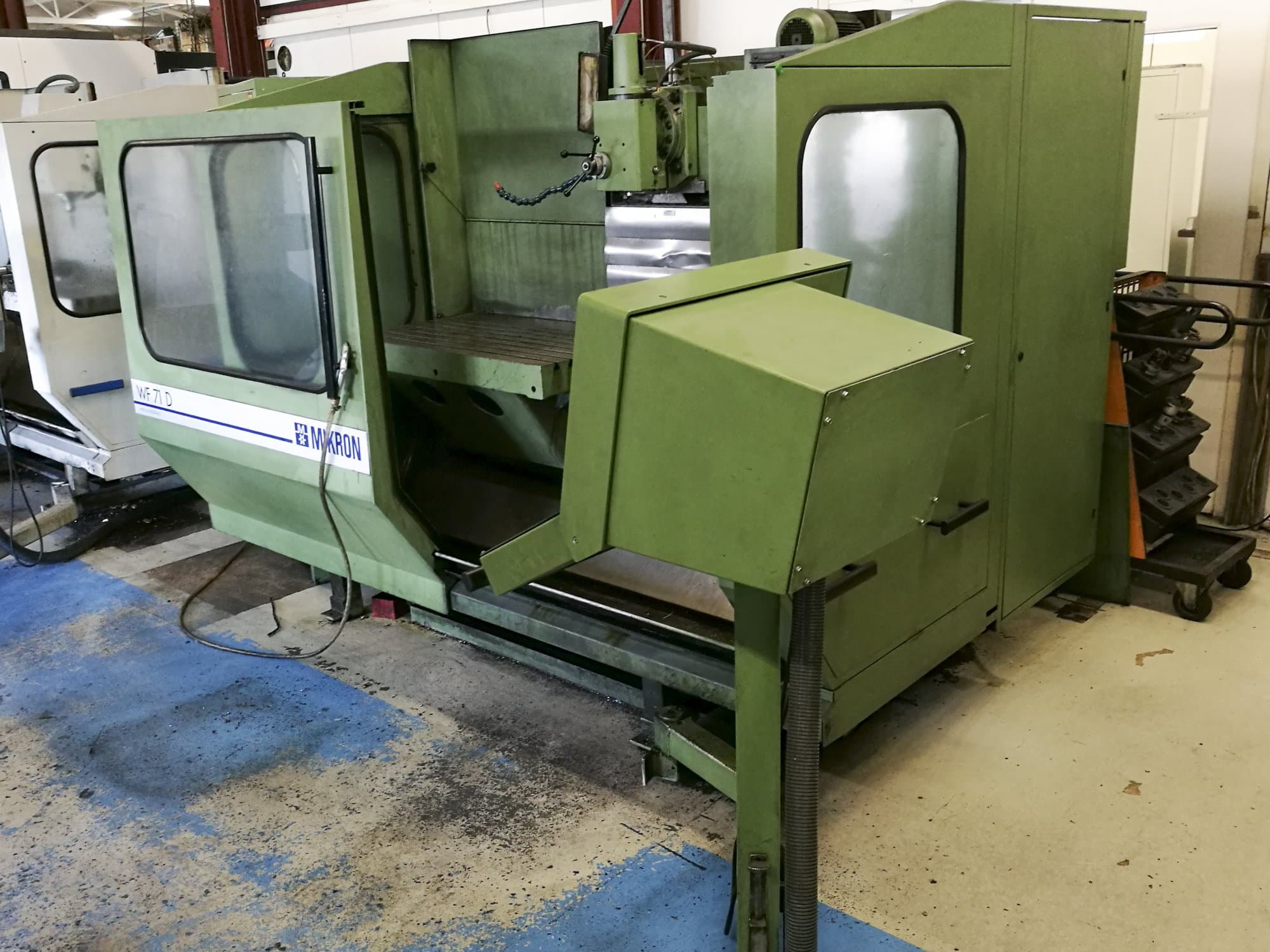 Prikaz  stroja Mikron WF-71 D zdesna