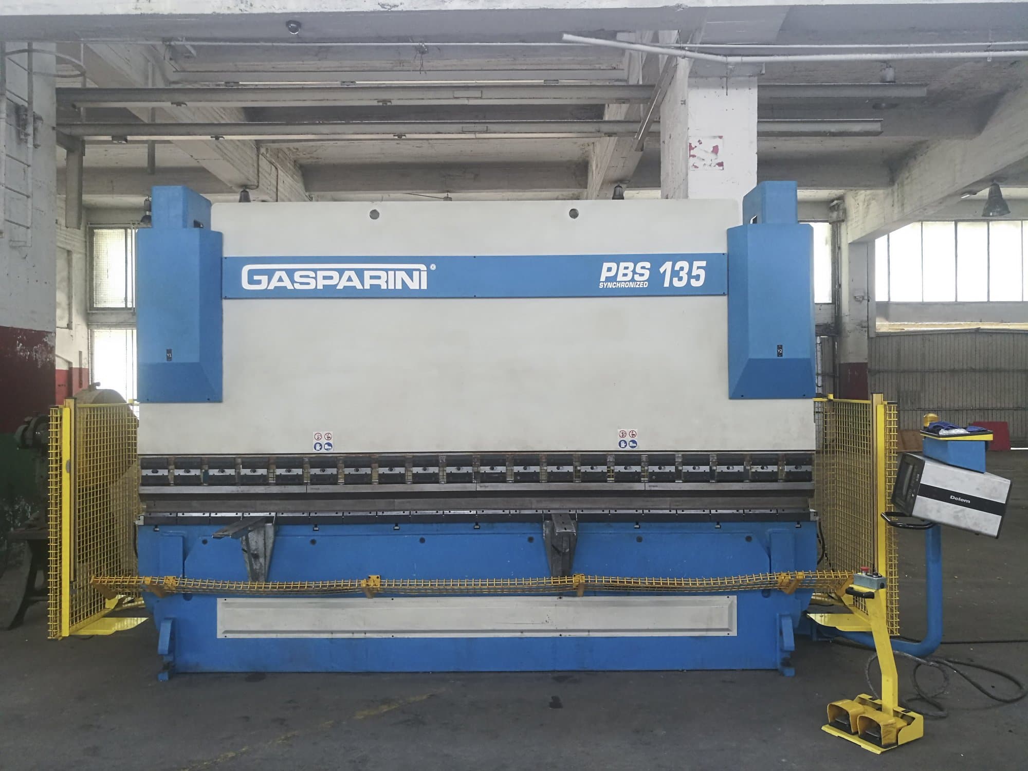 Prikaz stroja Gasparini PBS 135/4000 sprijeda