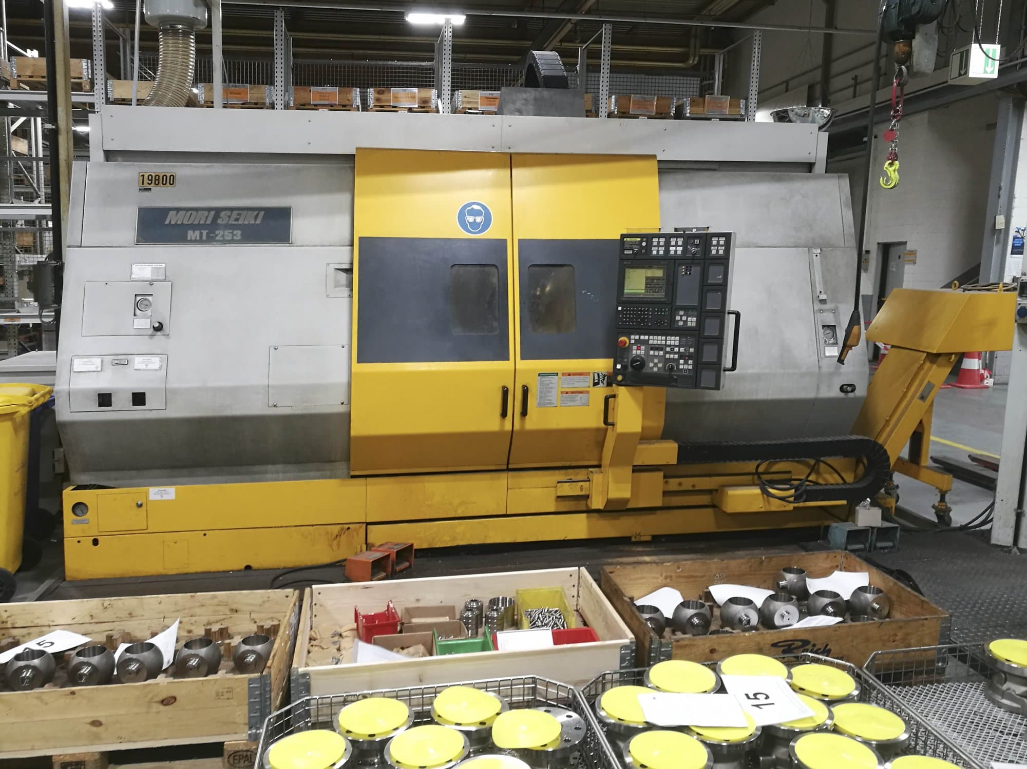 Prikaz stroja MORI SEIKI MT-253/1000 sprijeda