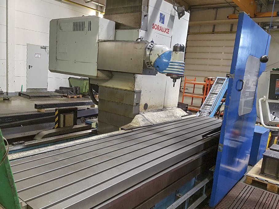 Prikaz stroja Soraluce SL-4000 slijeva