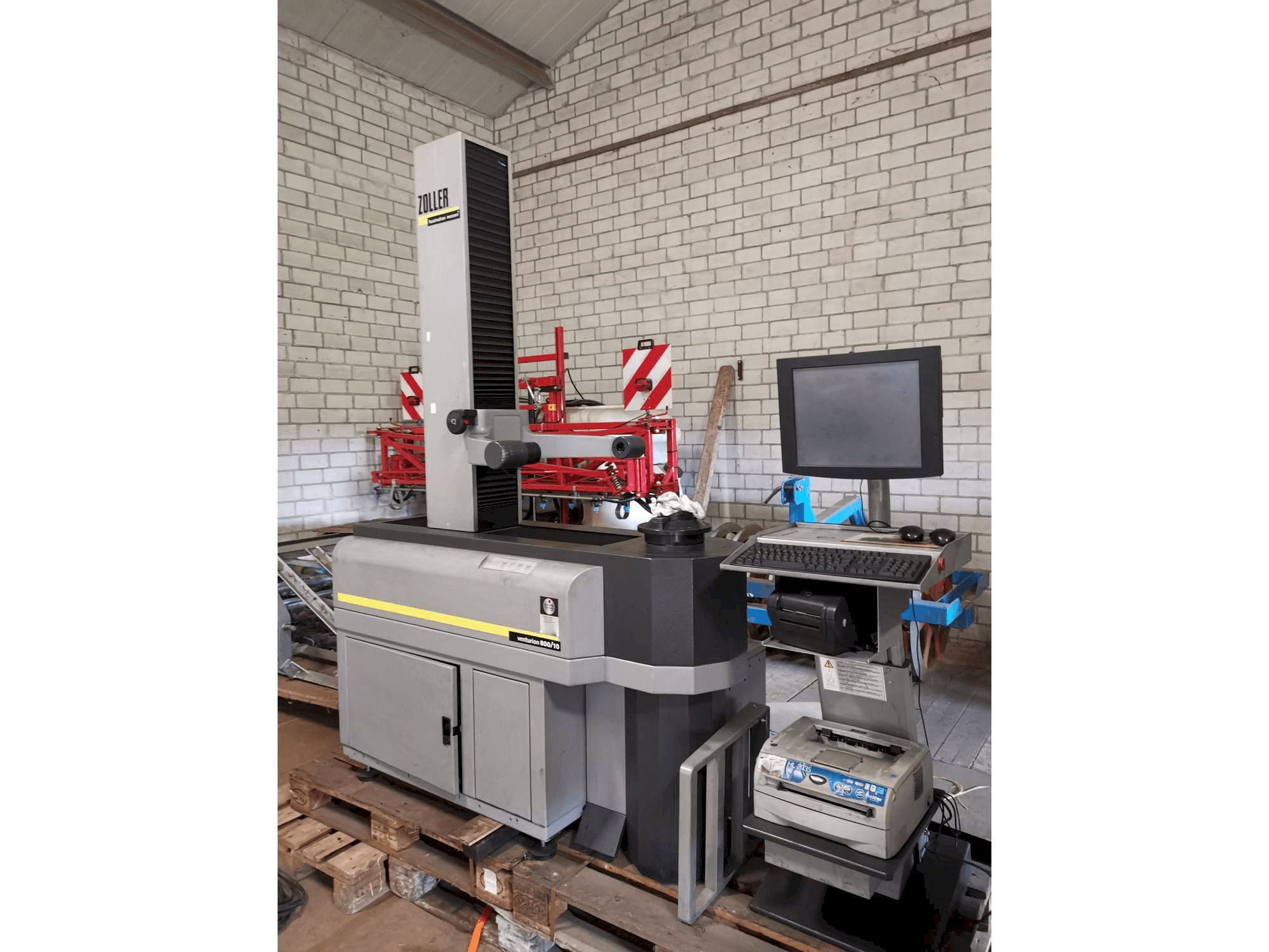 Prikaz stroja Zoller Venturion 800 sprijeda