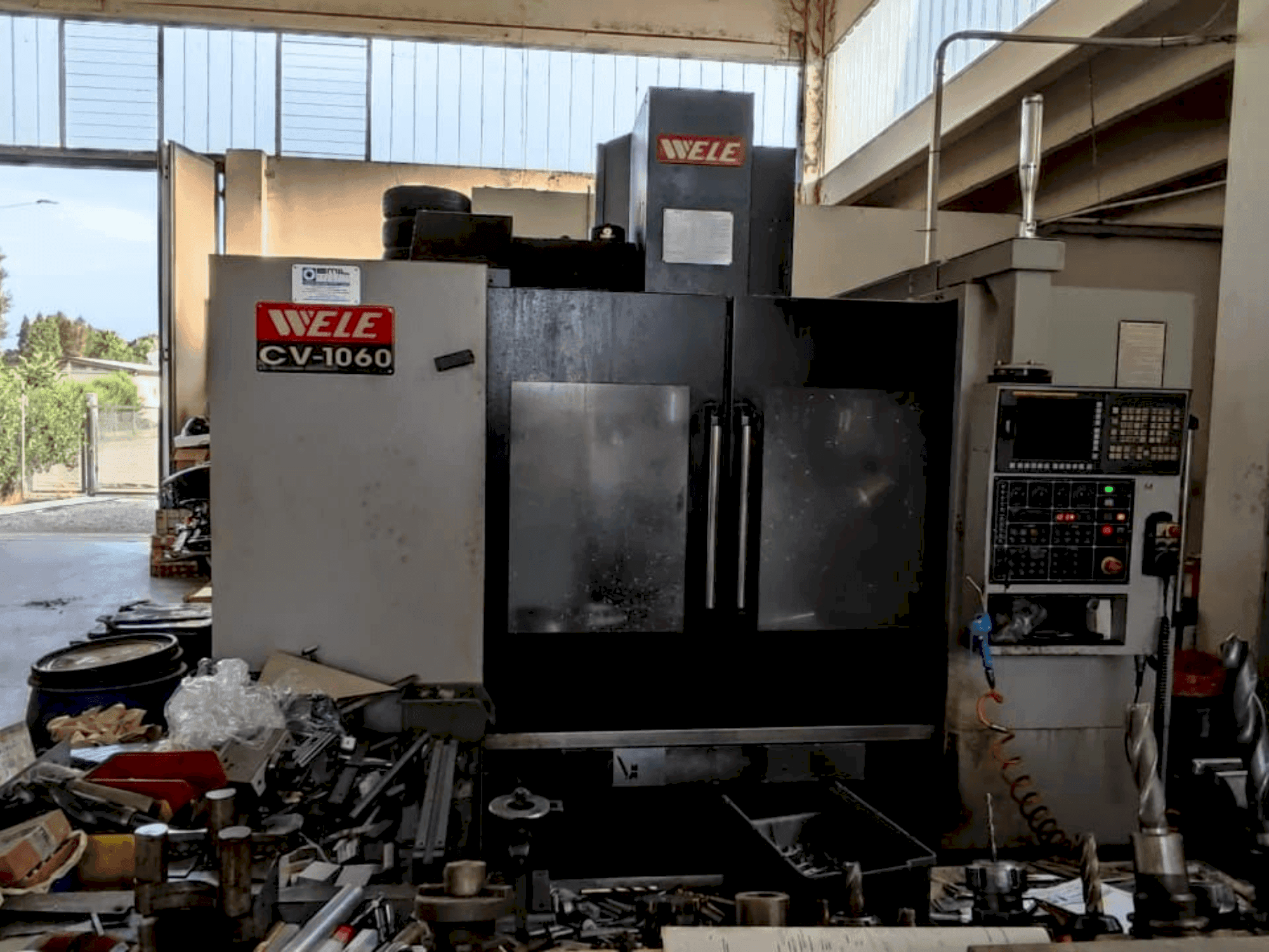 Prikaz stroja Wele CV 1060 sprijeda