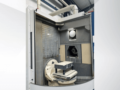 Radni prostor  stroja GROB G550a