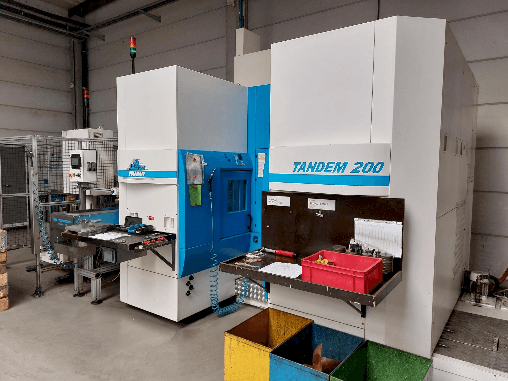 Prikaz stroja Famar Tandem 200 sprijeda