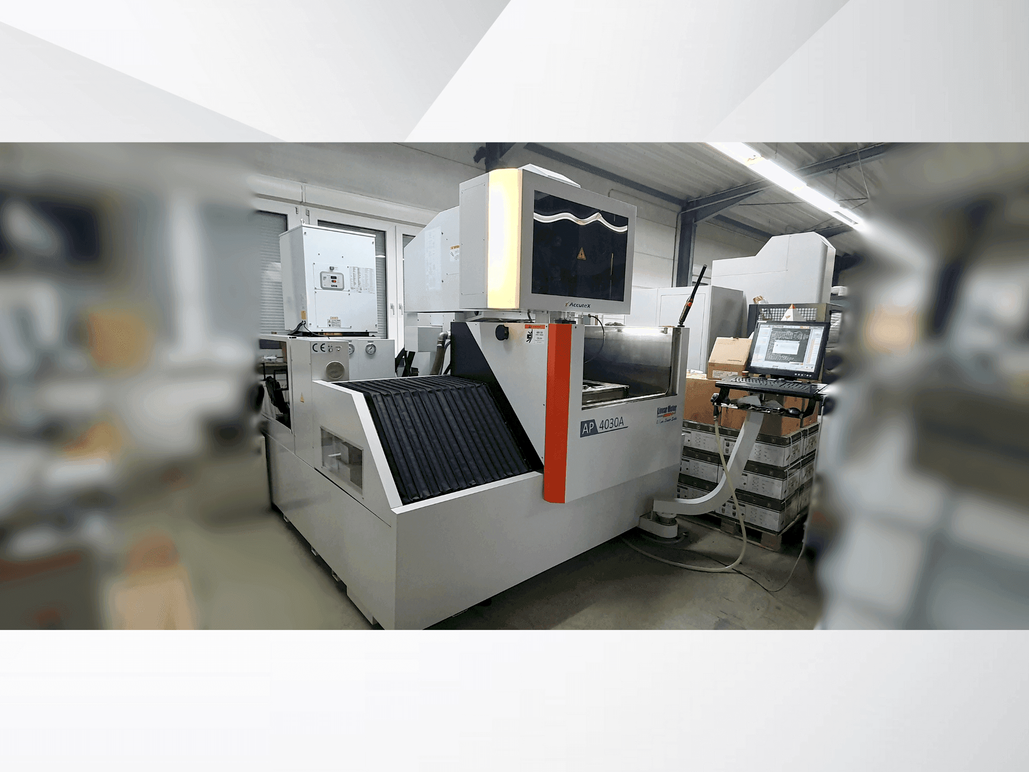 Prikaz stroja AccuteX AP 4030A sprijeda