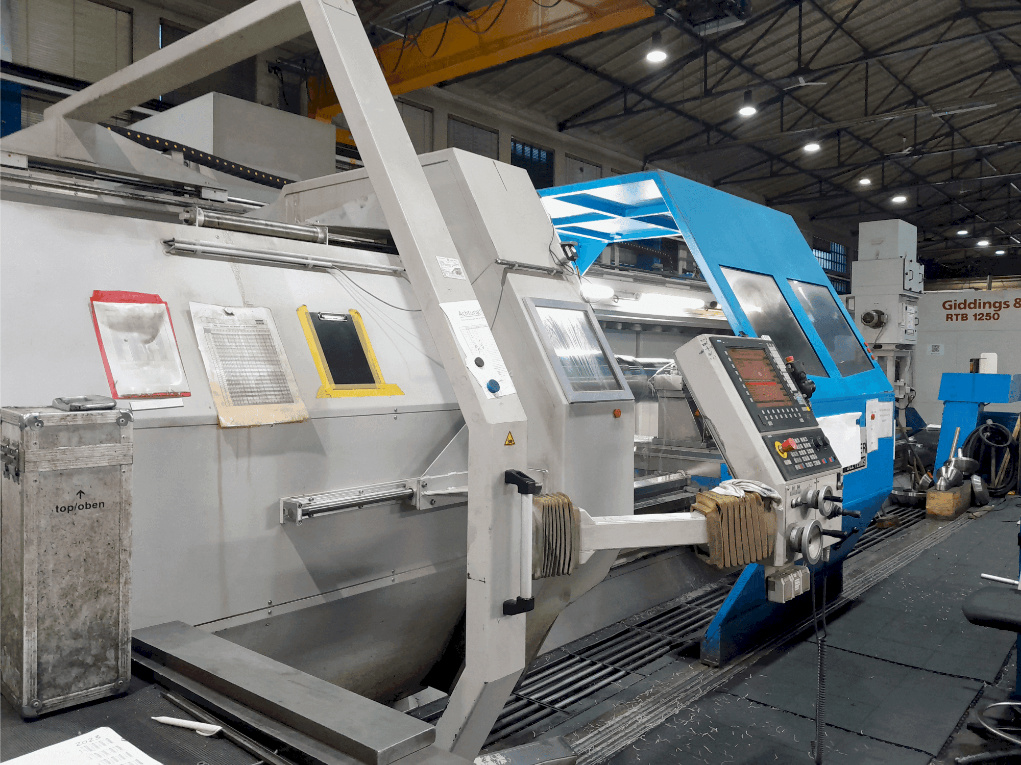 Prikaz stroja SEIGER SLZ 1200S sprijeda