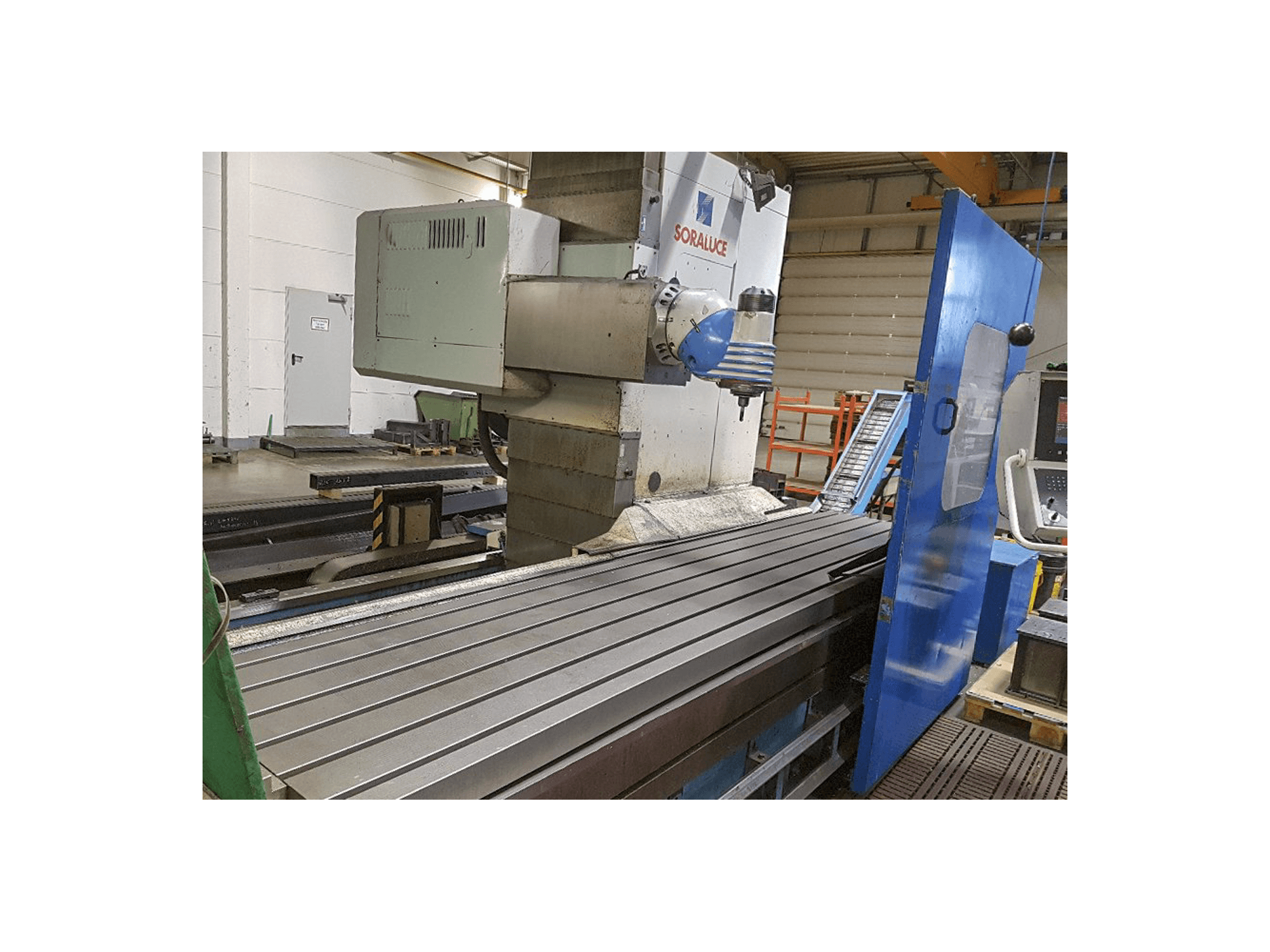 Prikaz stroja Soraluce SL-4000 slijeva