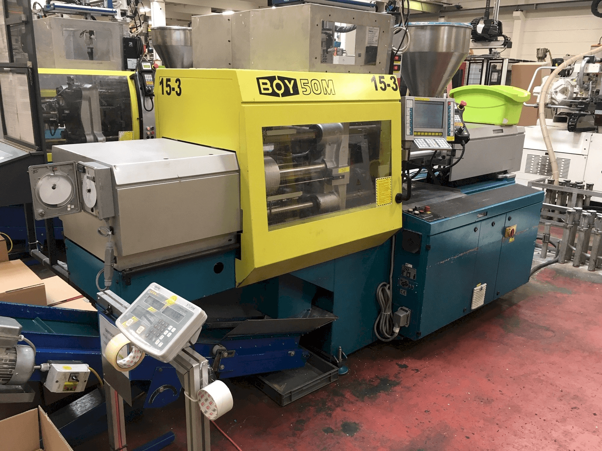 Prikaz stroja Dr. Boy 50M sprijeda