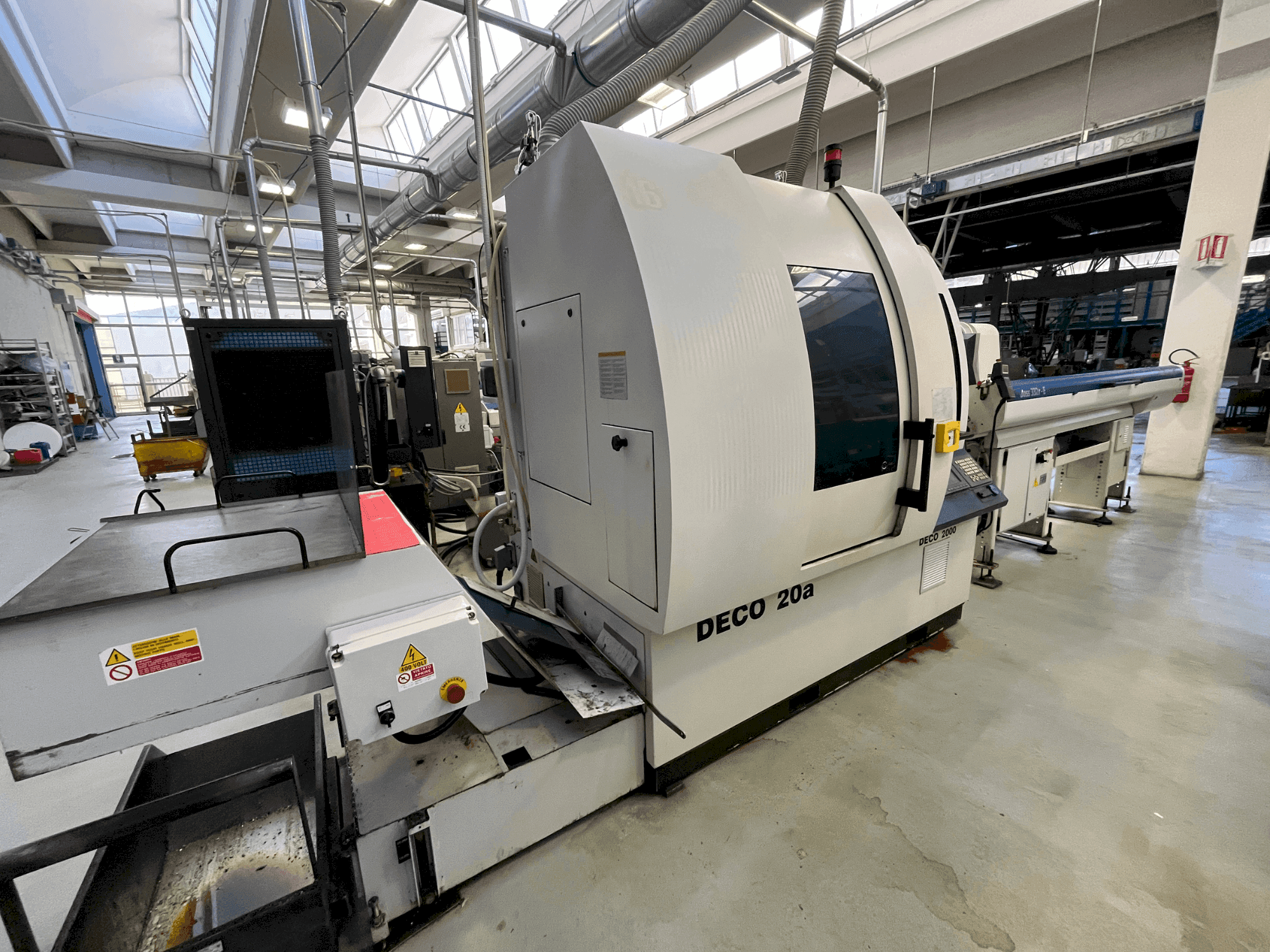 Prikaz stroja TORNOS DECO 20A sprijeda