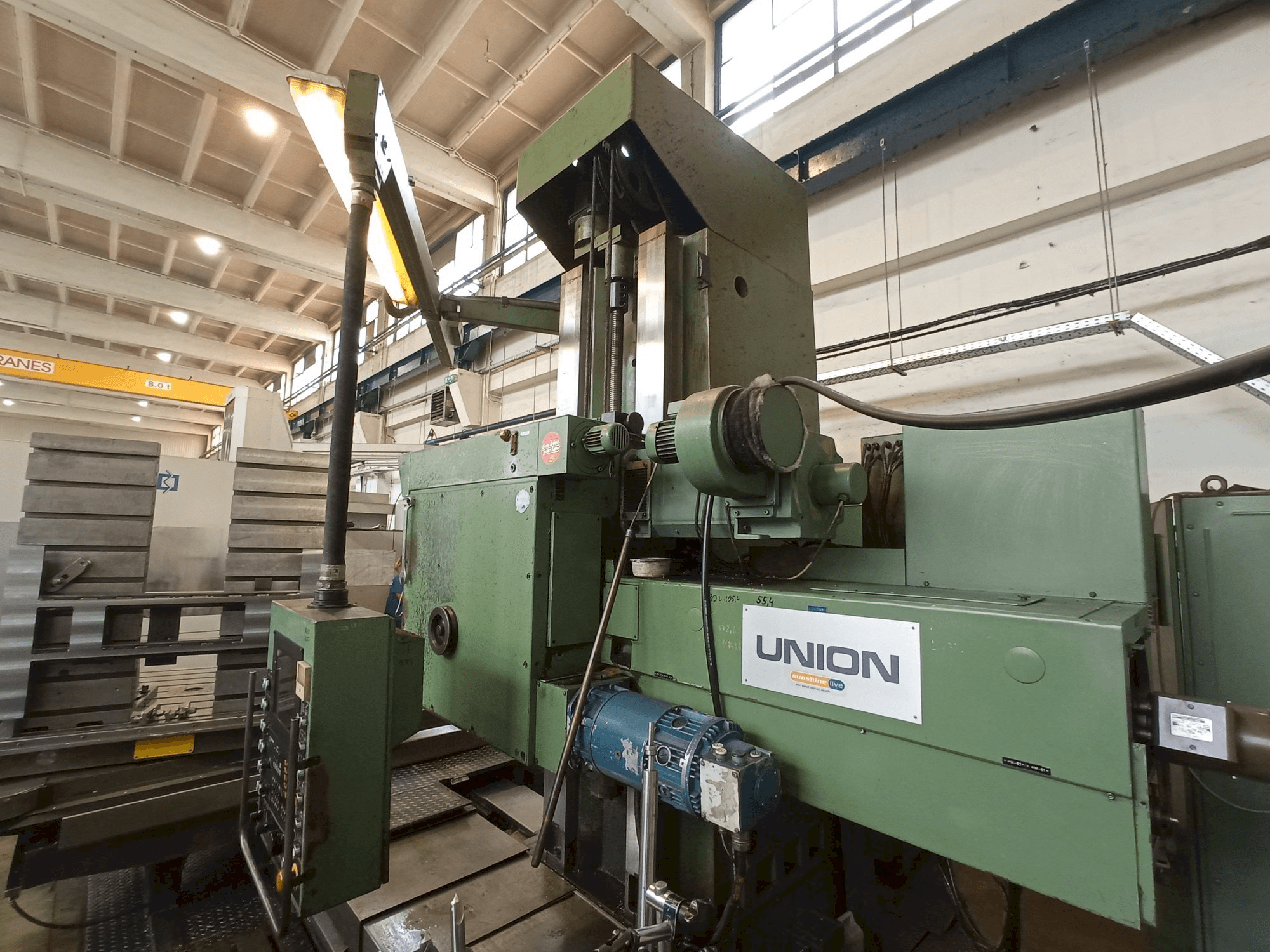 Prikaz stroja Union BFT 110 sprijeda