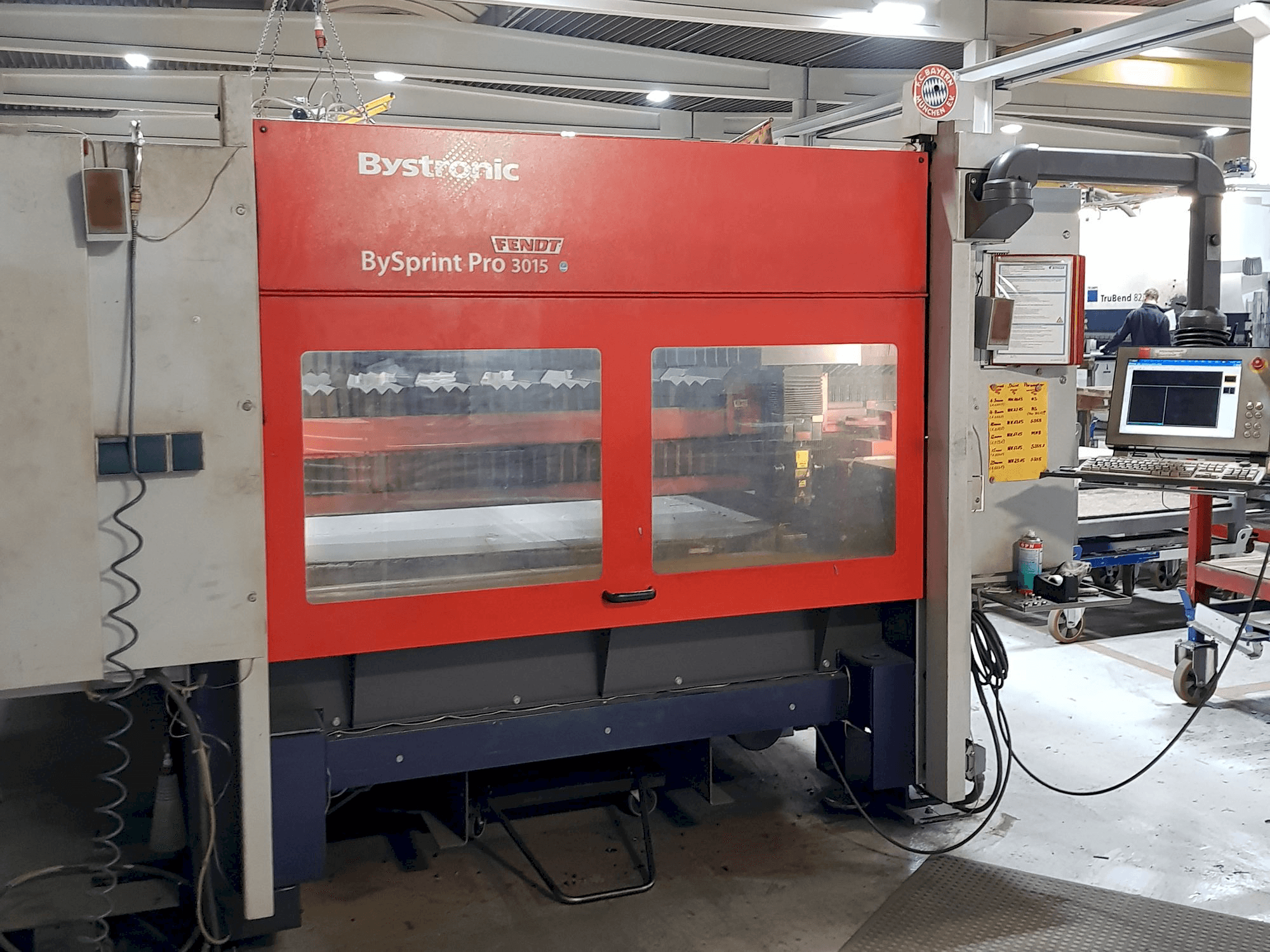 Prikaz stroja Bystronic BySprint Pro 3015 sprijeda