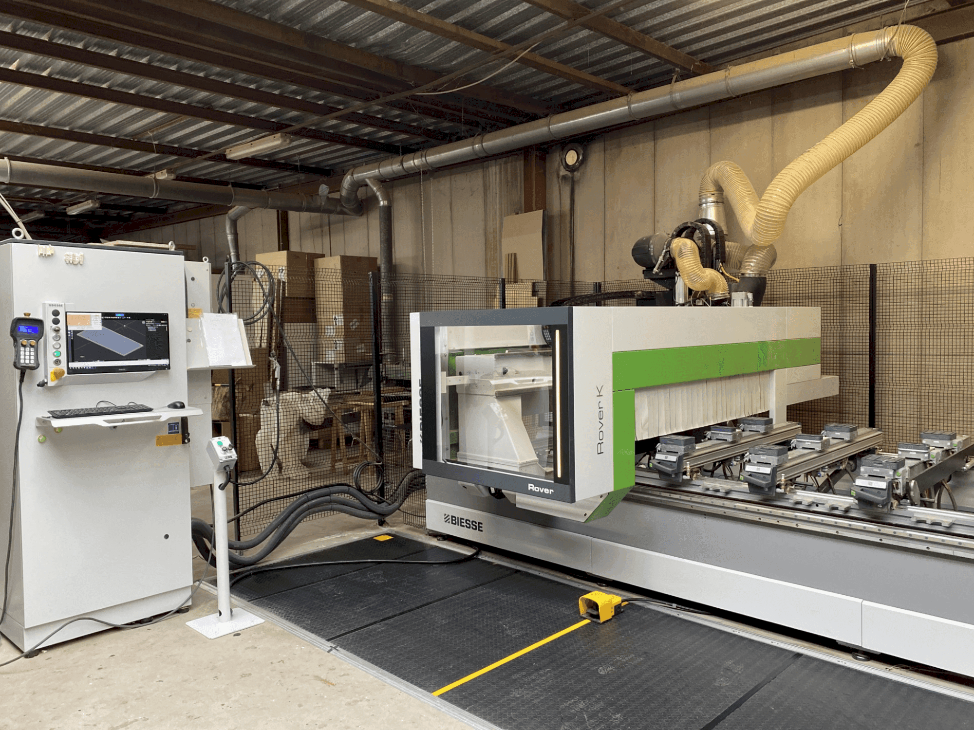 Prikaz stroja BIESSE Rover K Smart 1532 sprijeda