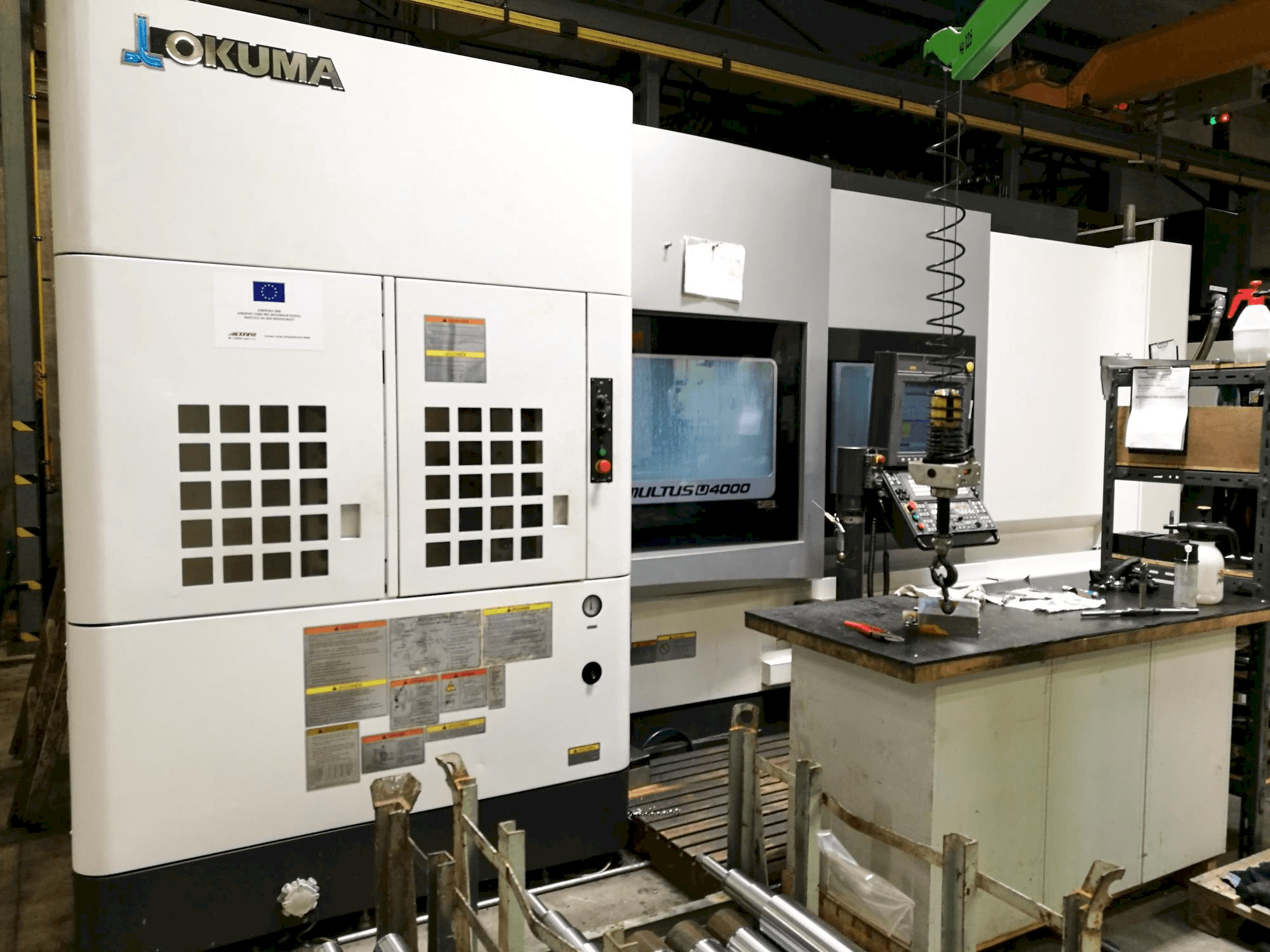 Prikaz stroja Okuma Multus U4000 1SC-2000 sprijeda