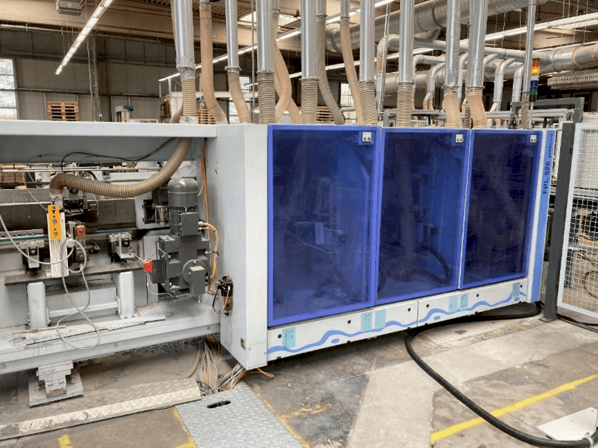 Prikaz stroja HOMAG PROFI FPL 525/6/04/PW/V LVT Profiling System sprijeda