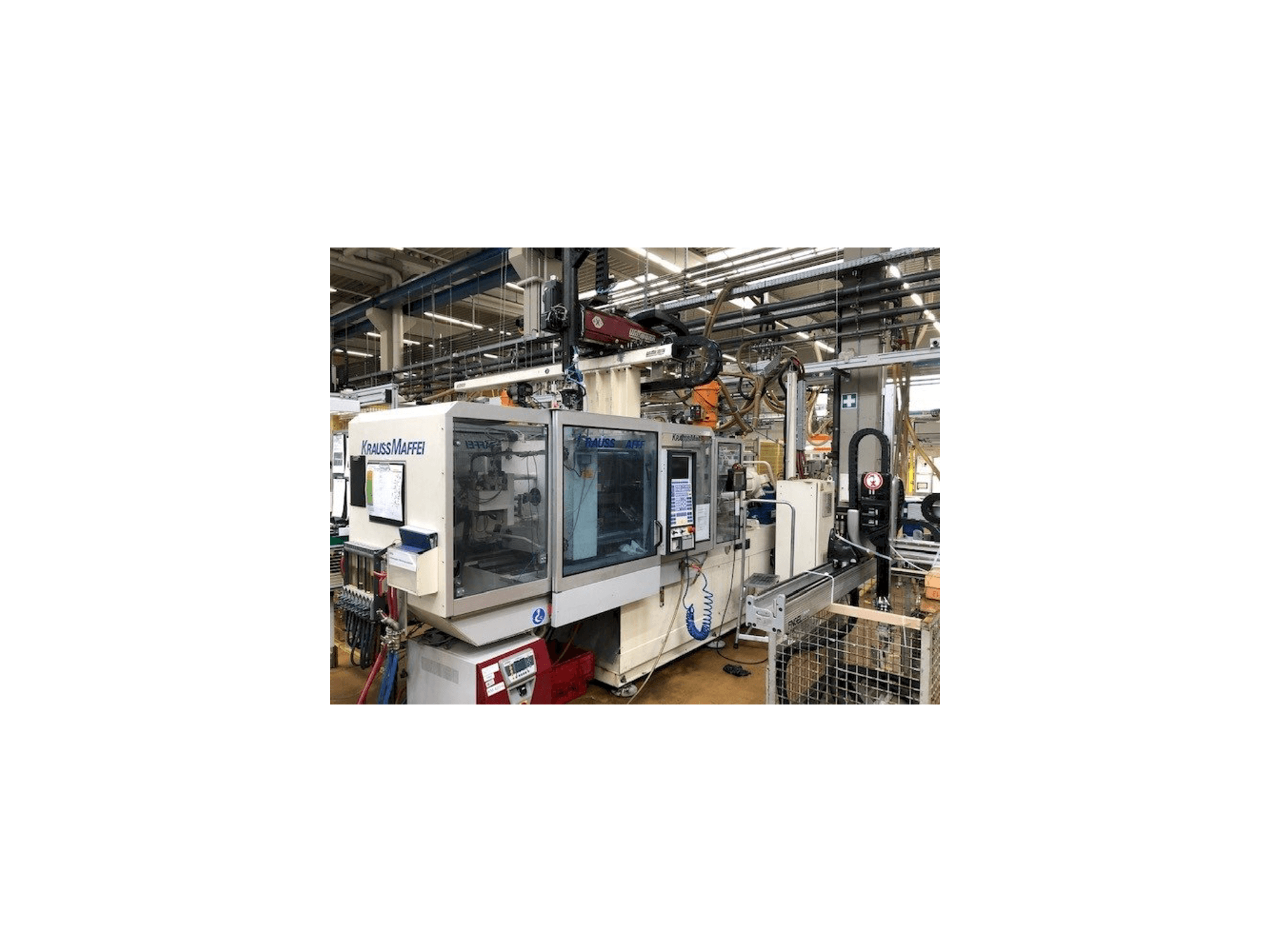 Prikaz stroja Krauss Maffei 150-700 C2 sprijeda