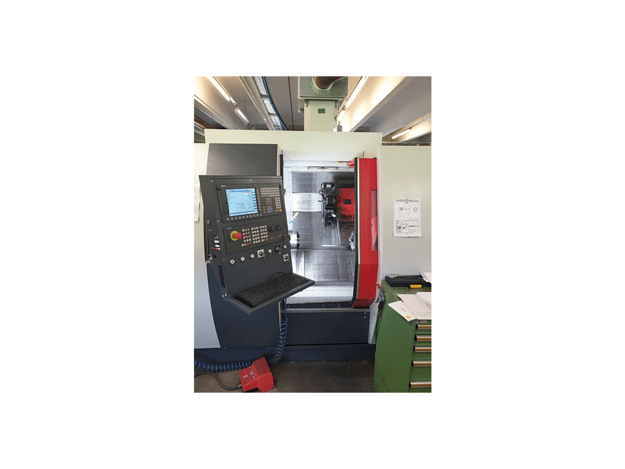 Prikaz stroja EMCO Turn E 65 sprijeda