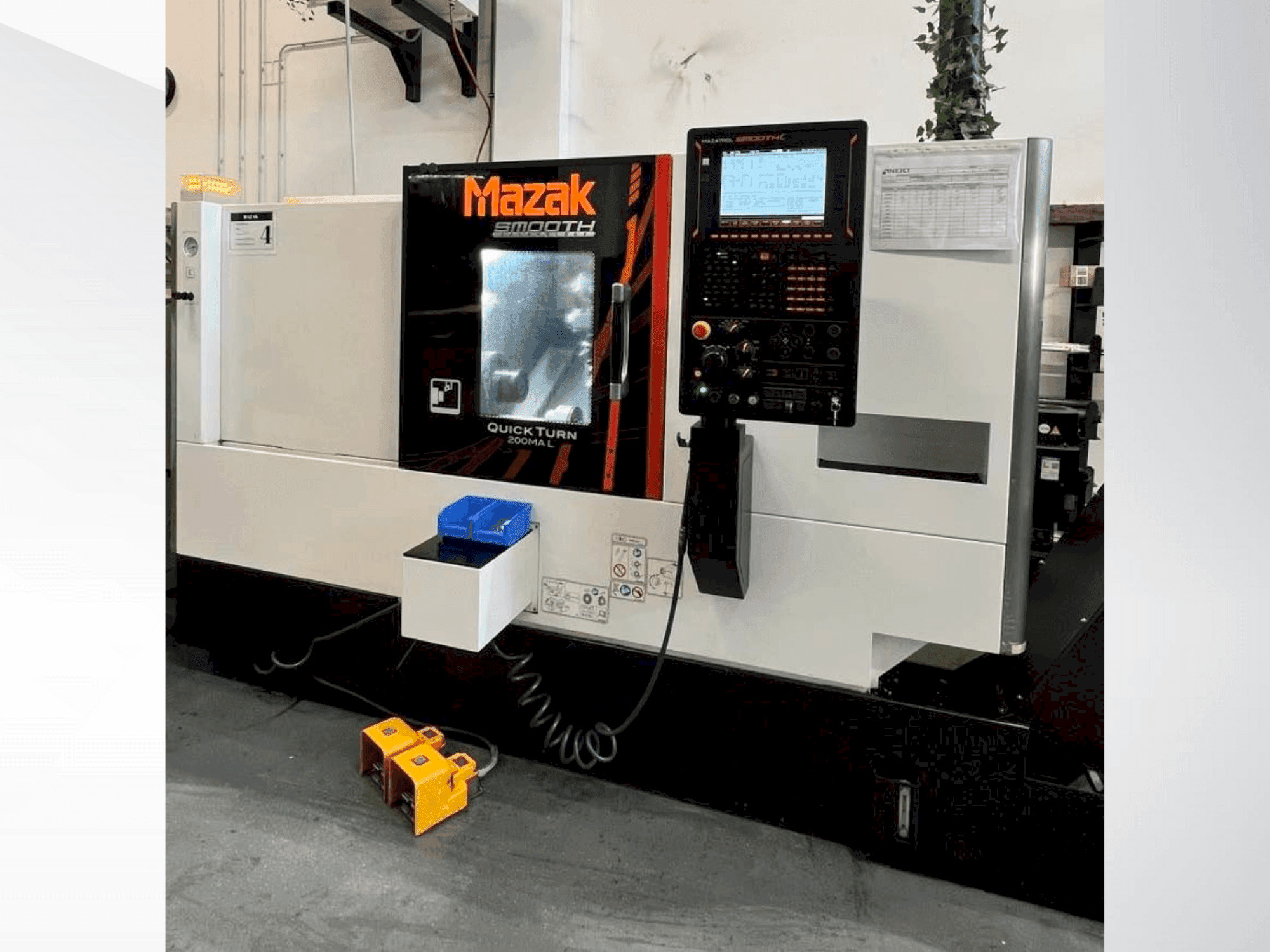 Prikaz stroja Mazak Quick Turn 200MA L sprijeda