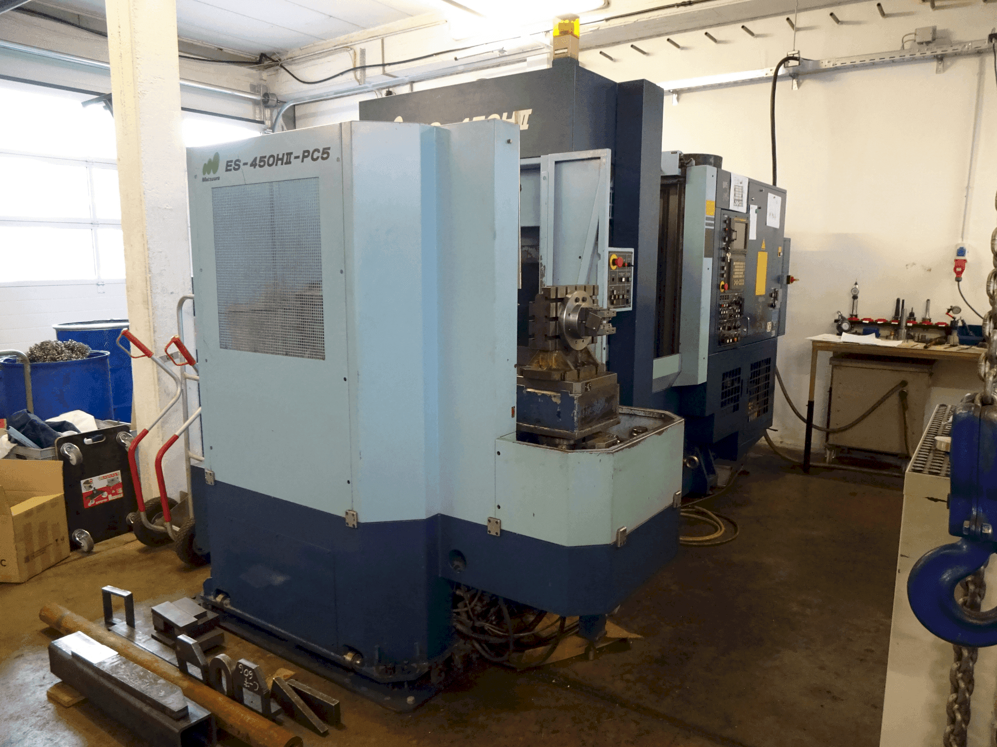 Prikaz stroja Matsuura ES-450HII PC5 sprijeda