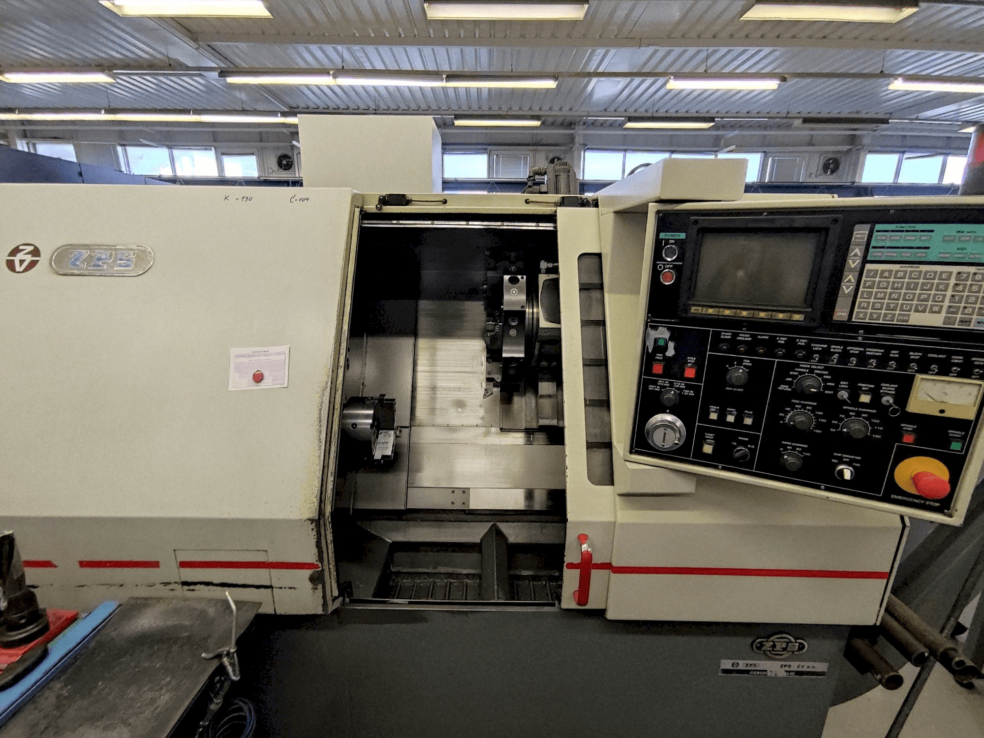 Prikaz stroja ZPS S-50 (TC-615) sprijeda