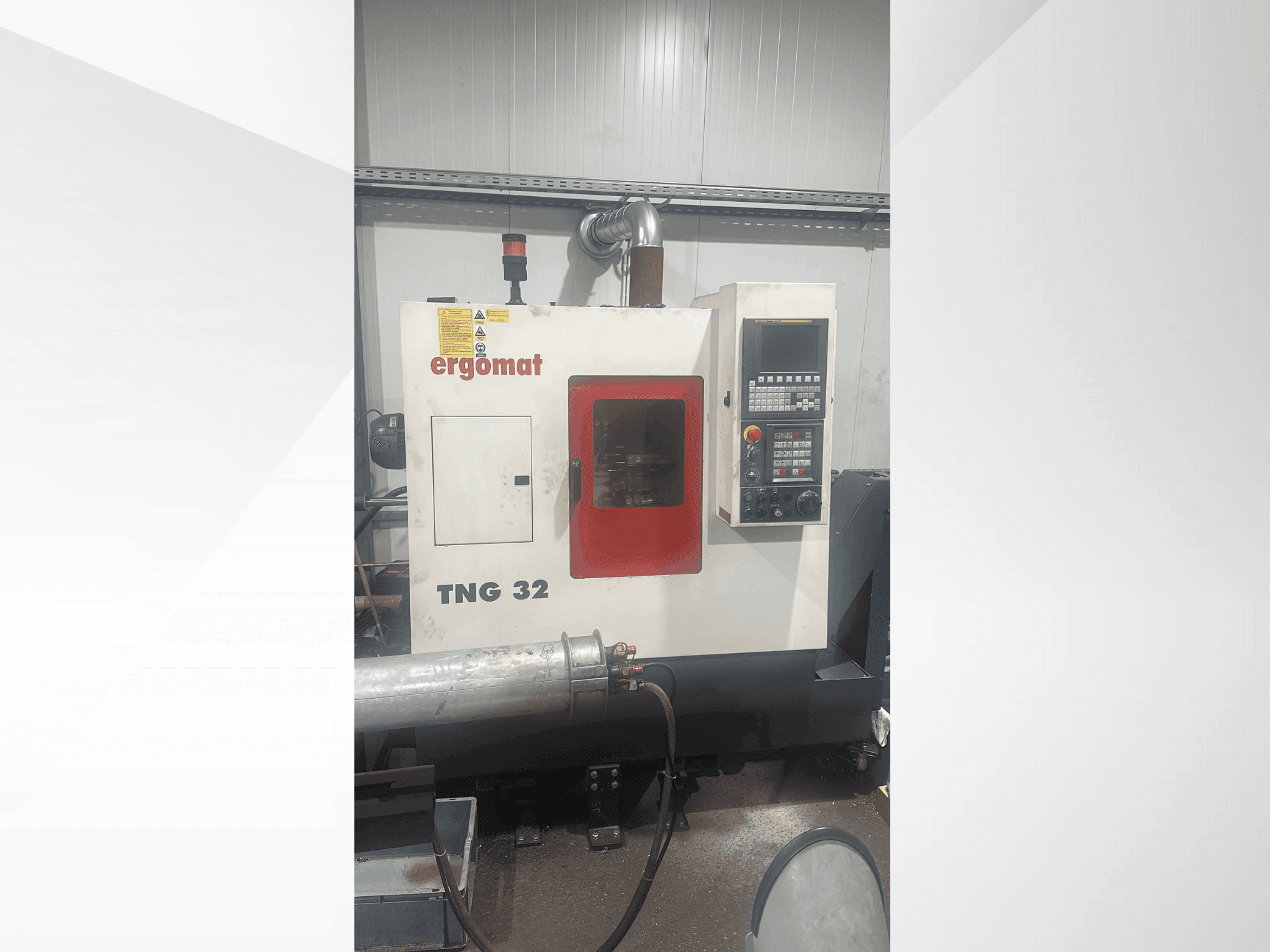 Prikaz stroja ERGOMAT TNG 32 sprijeda