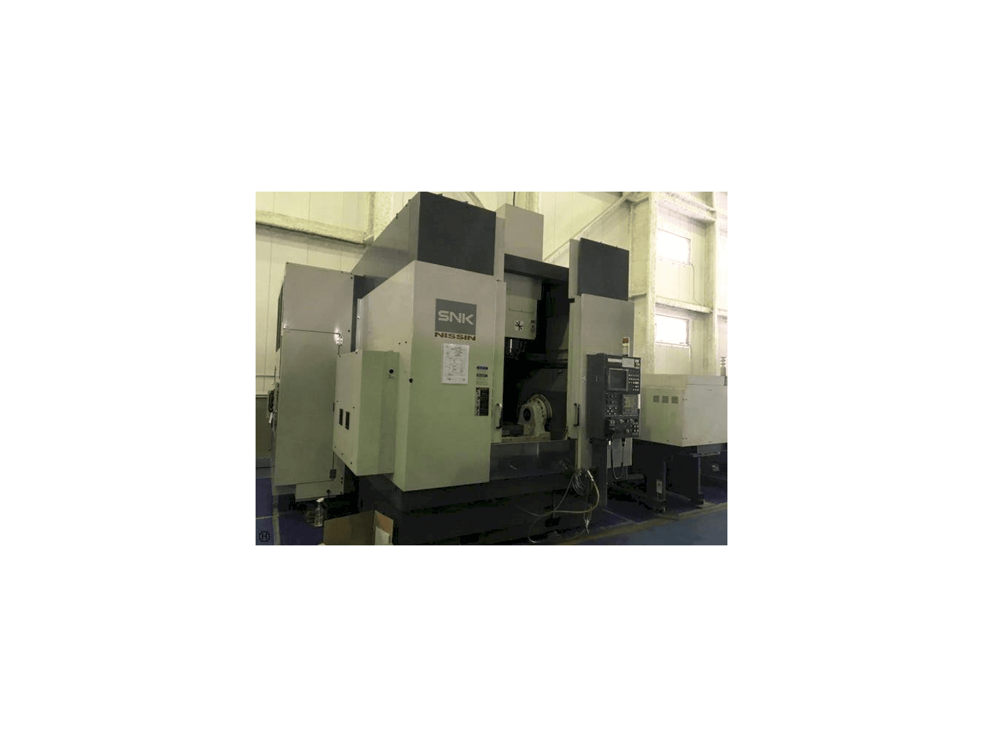 Prikaz stroja SNK Nissin sprijeda