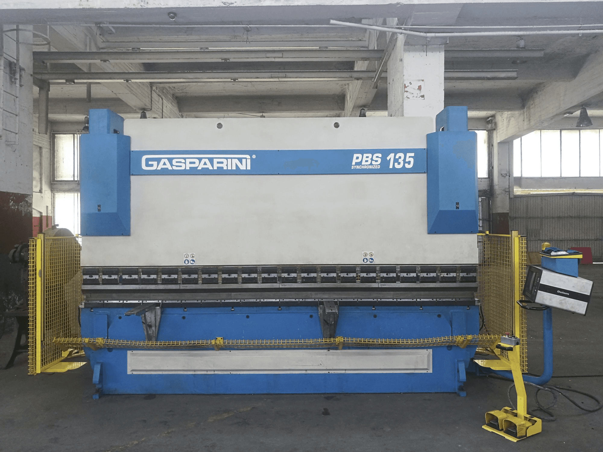 Prikaz stroja Gasparini PBS 135/4000 sprijeda