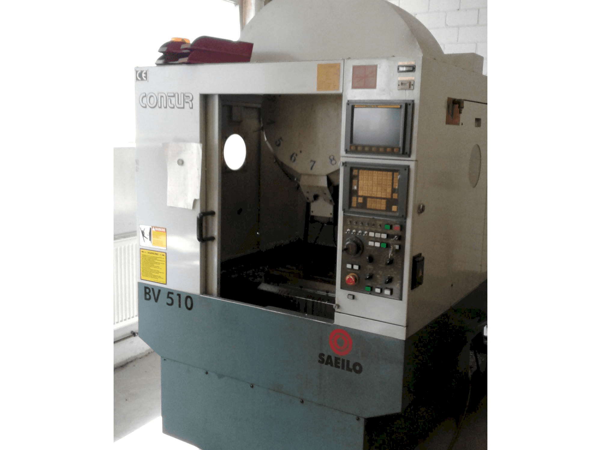 Prikaz stroja Saeilo BV 510 sprijeda