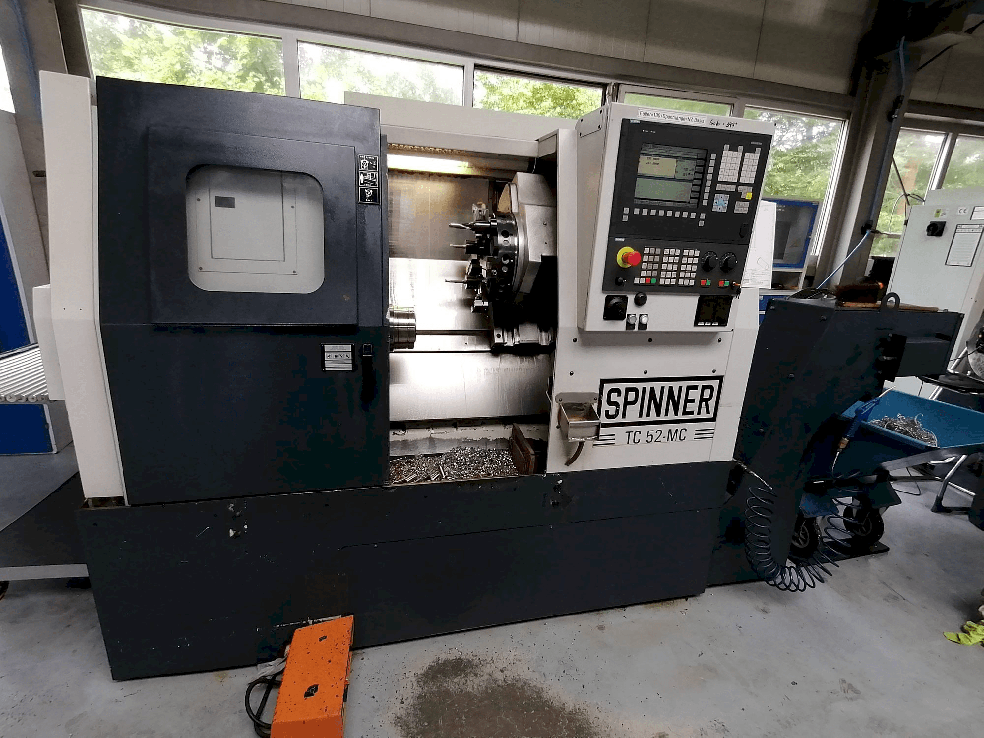 Prikaz stroja SPINNER TC 52-MC sprijeda