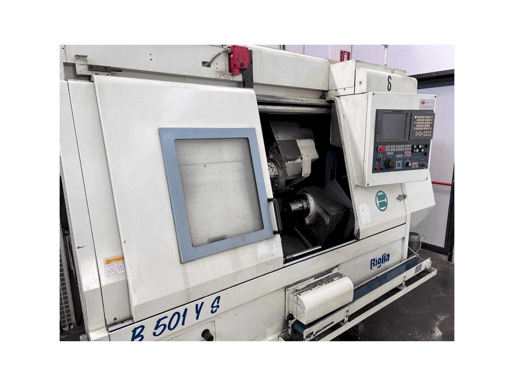 Prikaz stroja Biglia B501YS sprijeda