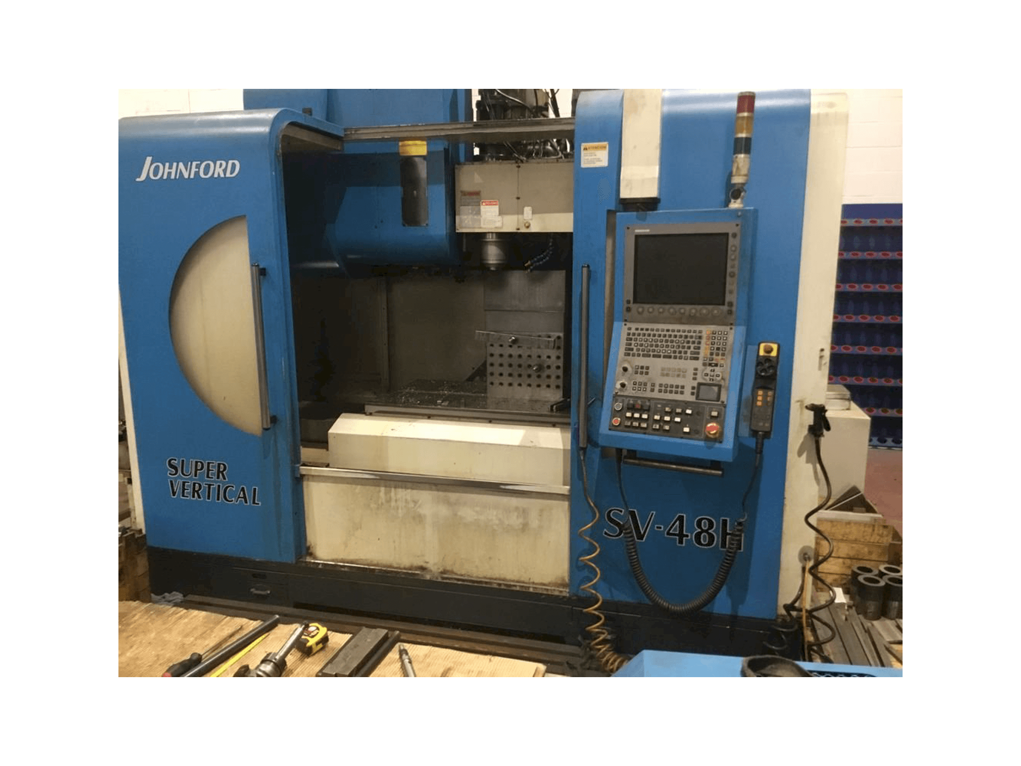 Prikaz stroja Johnford SV-48H sprijeda