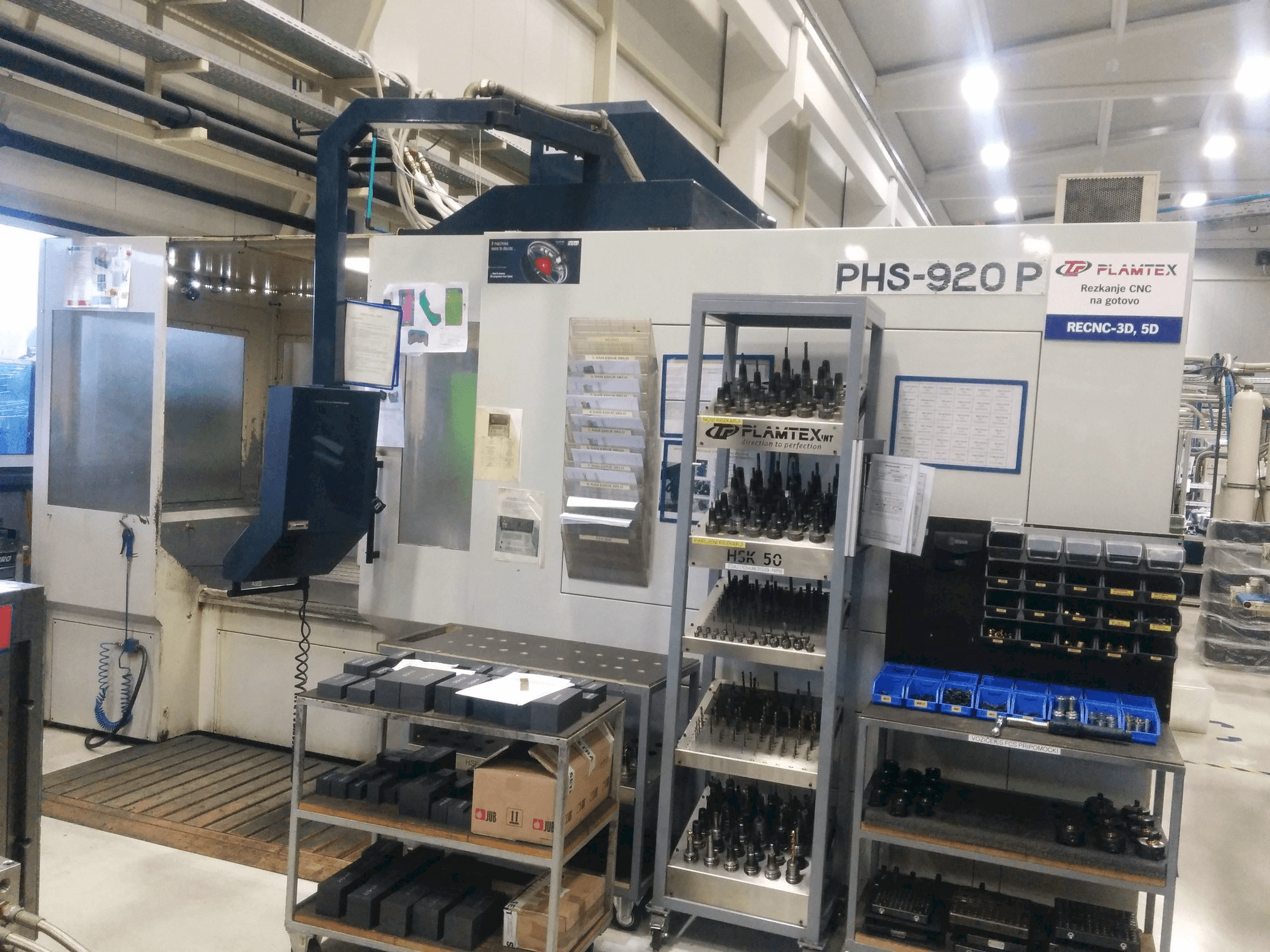 Prikaz stroja Parpas PHS 920P sprijeda