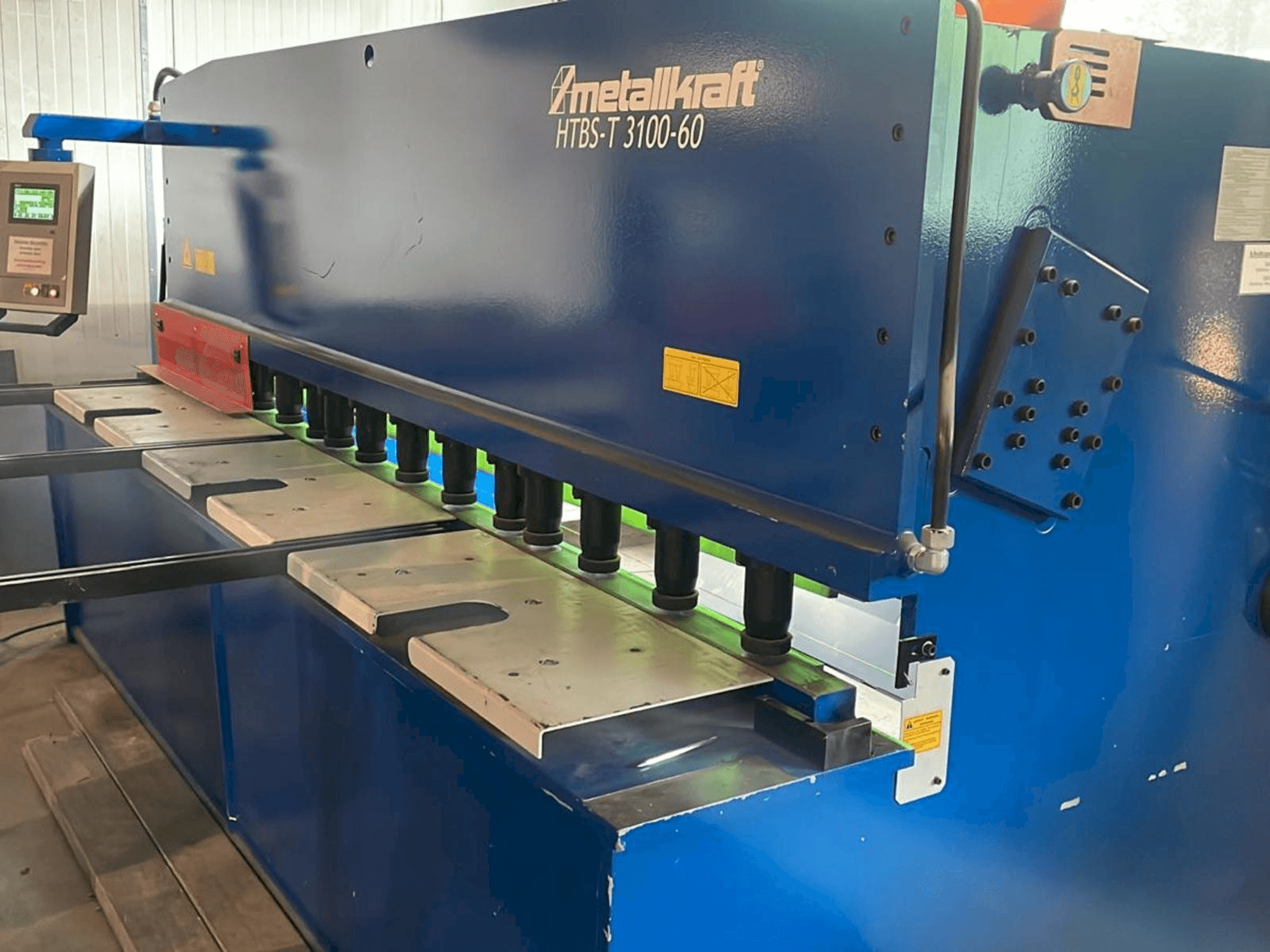 Prikaz stroja Metallkraft HTBS-T 3100-60 sprijeda