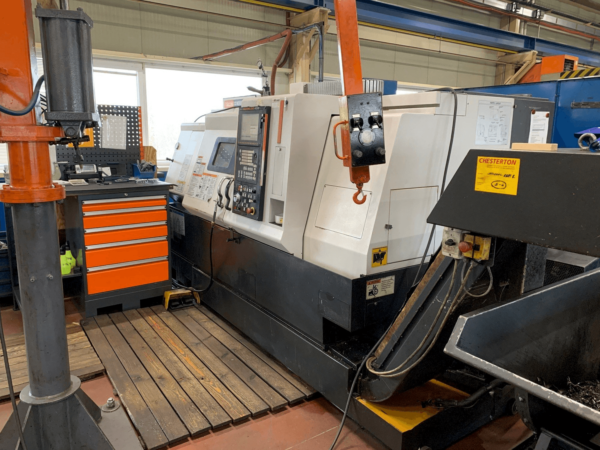Prikaz stroja Mazak QTN - 250 sprijeda