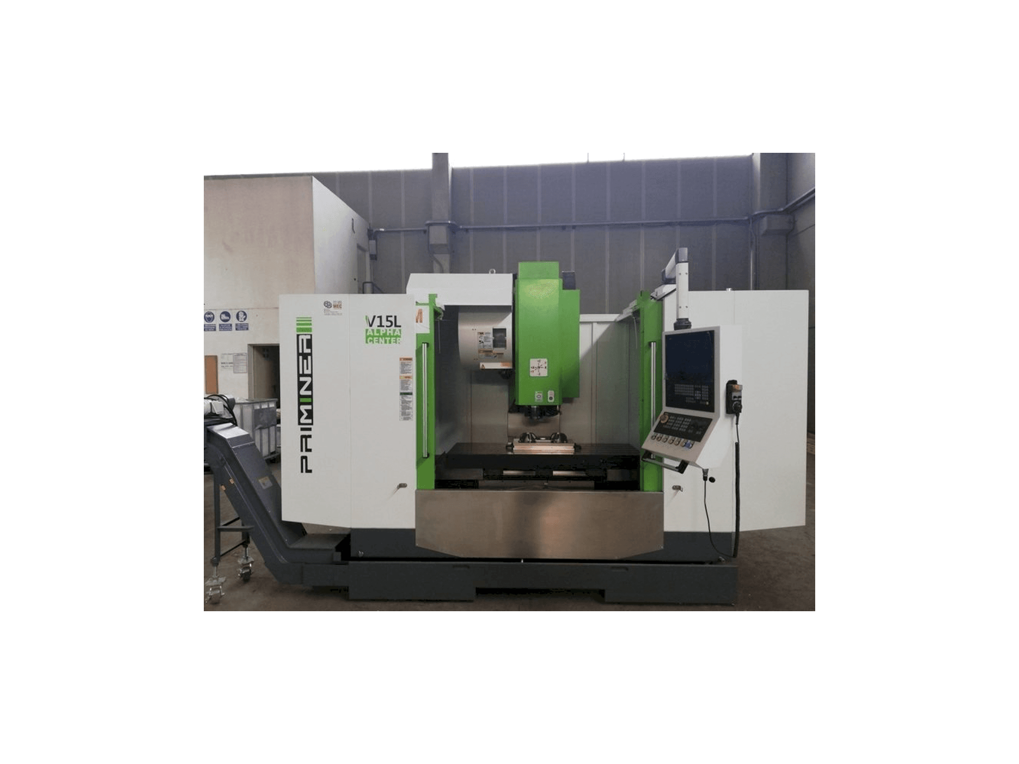 Prikaz stroja Priminer V 15L sprijeda