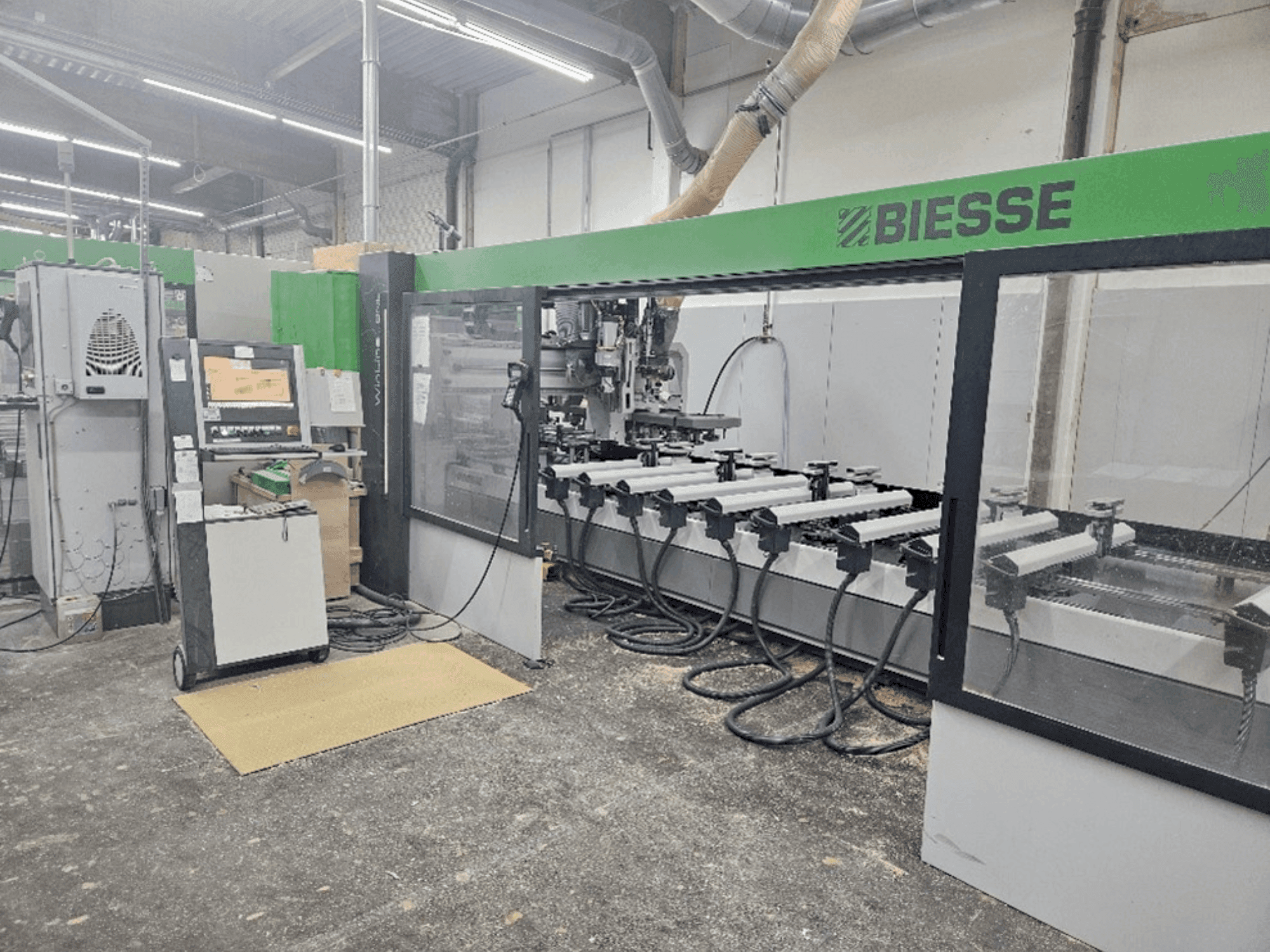 Prikaz stroja BIESSE WINDOW PRODUCTION LINE WEINIG / BIESSE sprijeda