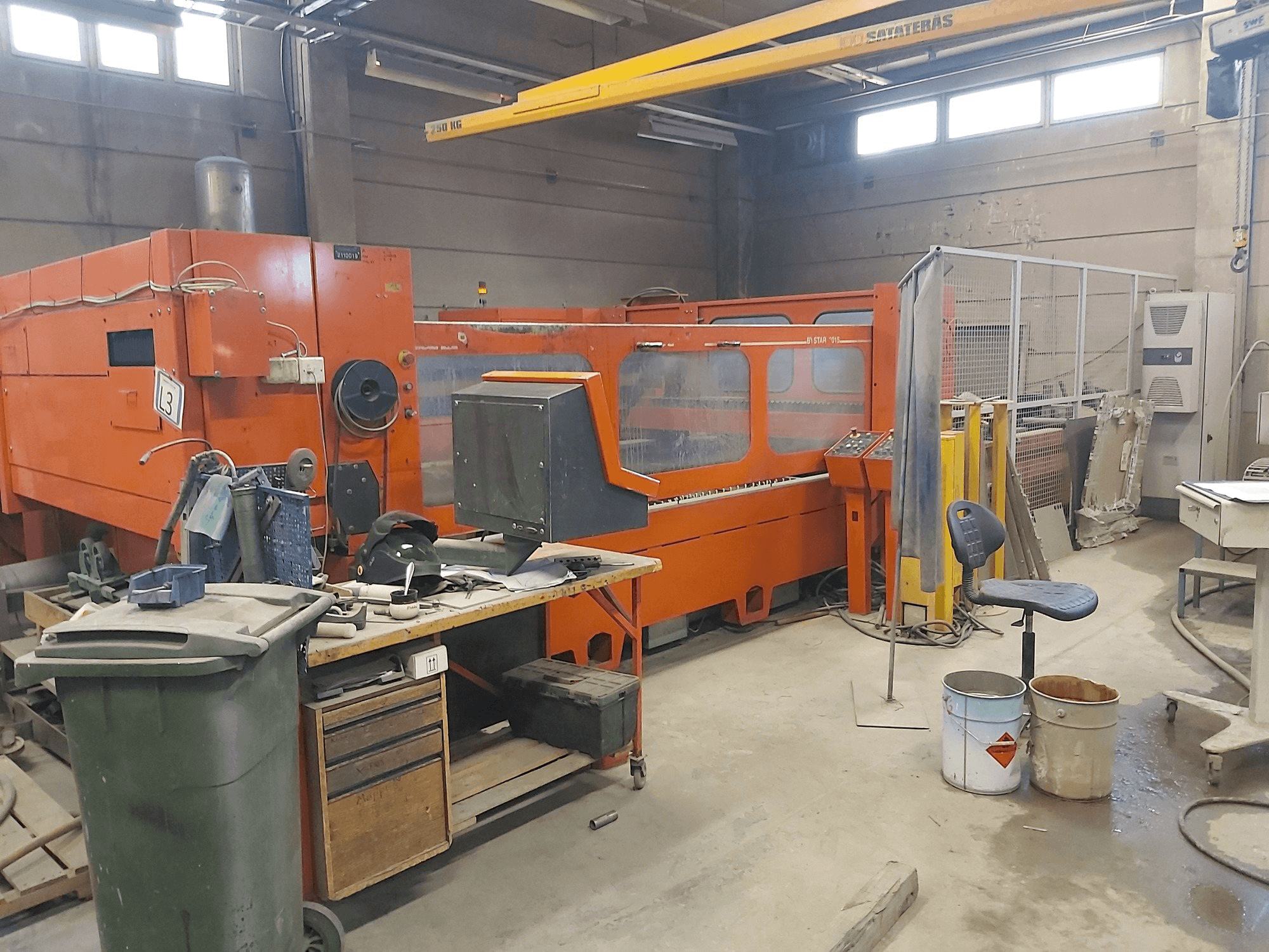 Prikaz stroja Bystronic BTL 3500 sprijeda