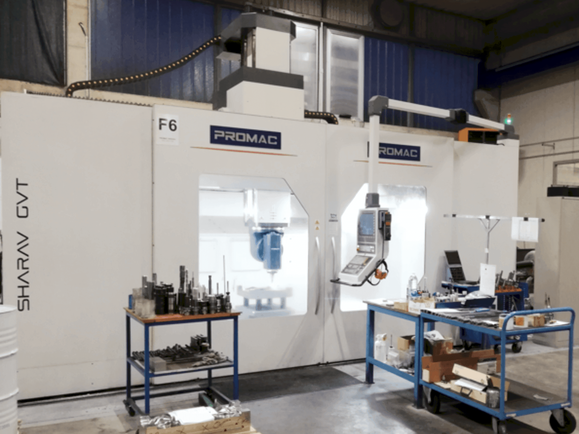 Prikaz stroja PROMAC SHARAV GTV 3.5 sprijeda