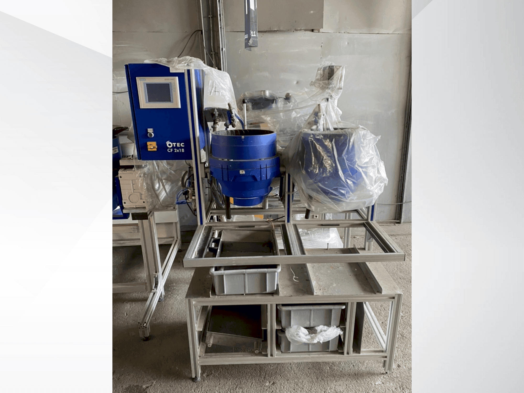 Prikaz stroja OTEC CF 2x 18 sprijeda