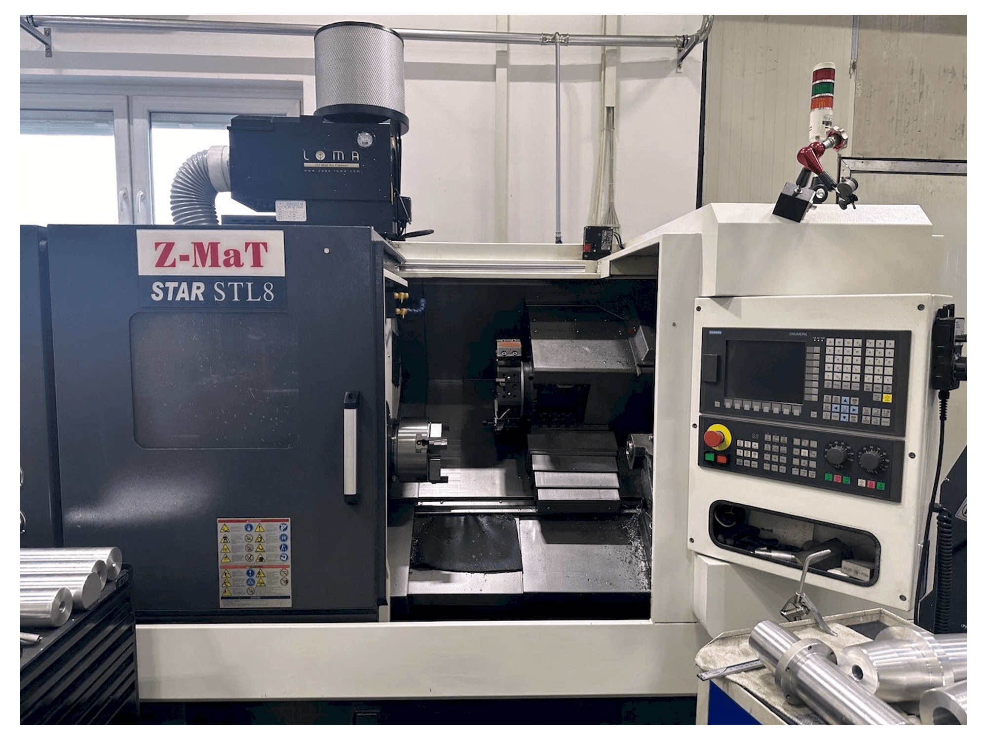 Prikaz stroja Z-MAT STAR STL 8 sprijeda