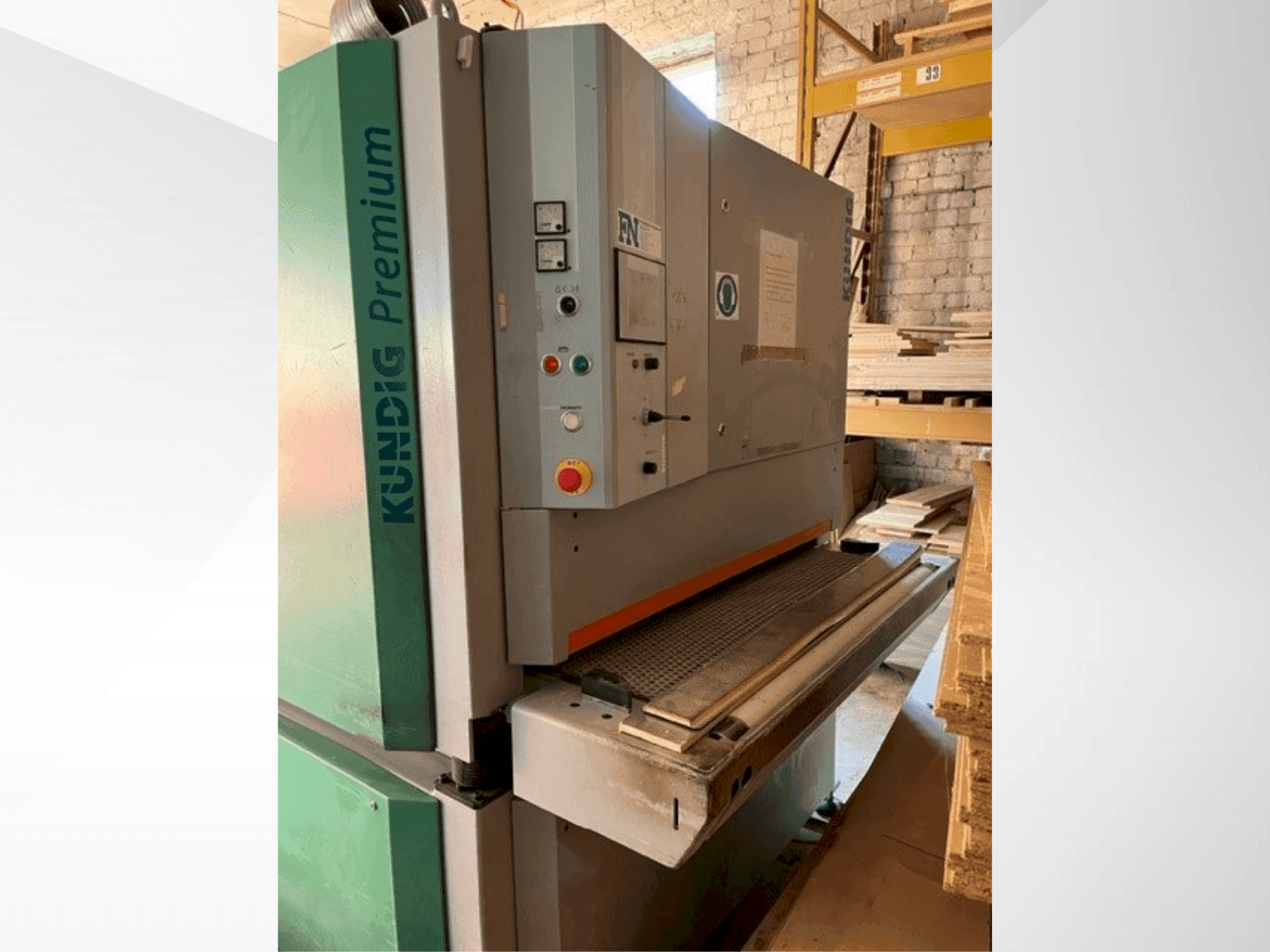 Prikaz stroja Kundig Premium-2 1100-RE sprijeda