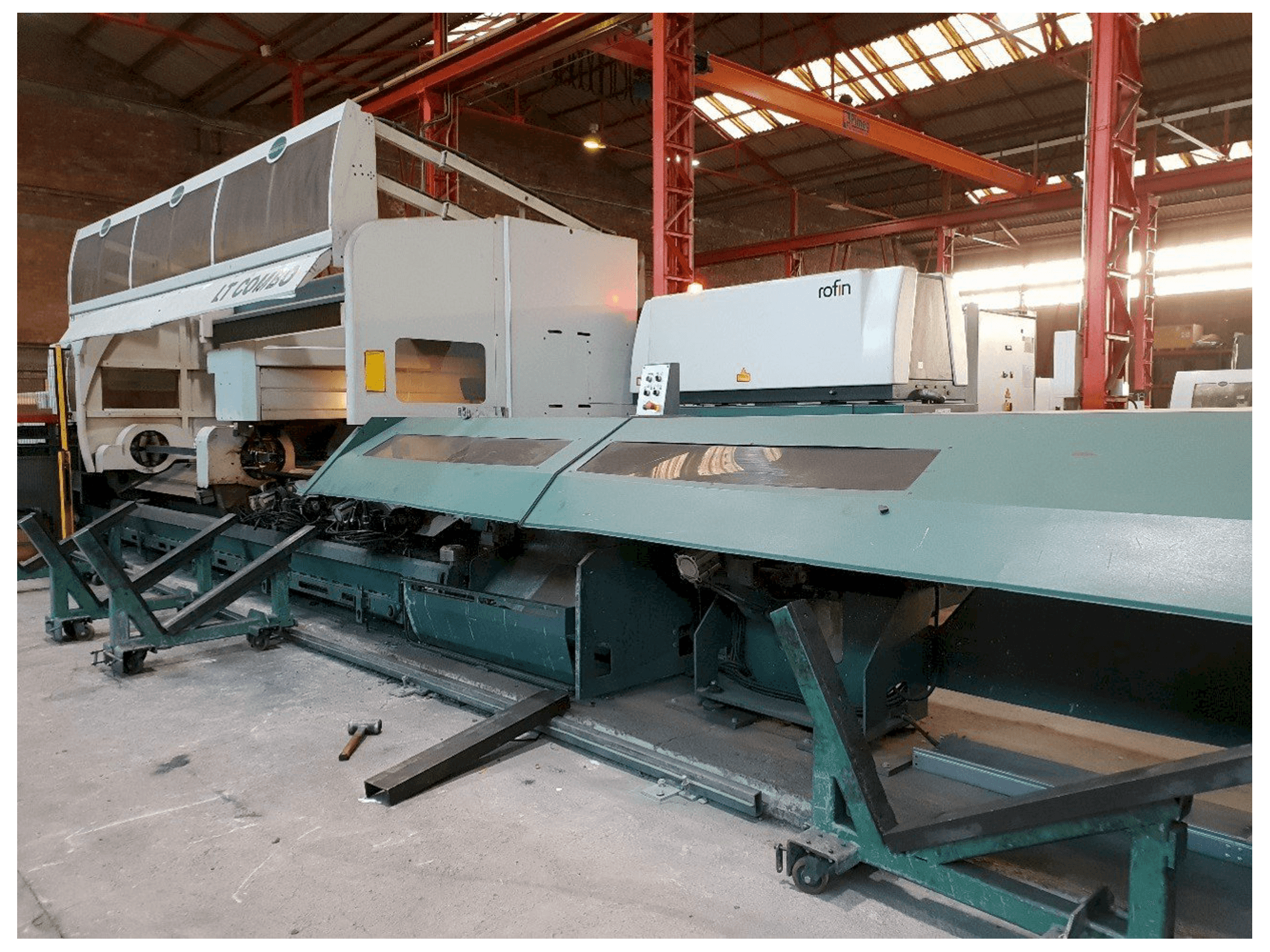 Prikaz lijeve strane stroja BLM ADIGE-SYS LT COMBO