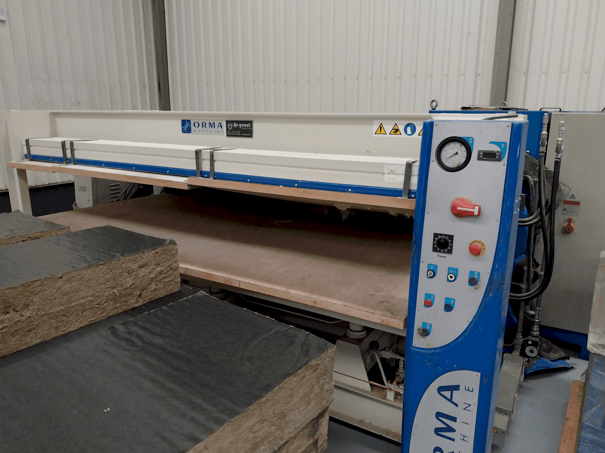 Prikaz stroja ORMA C/6 30/13 AS-BA (2009) sprijeda