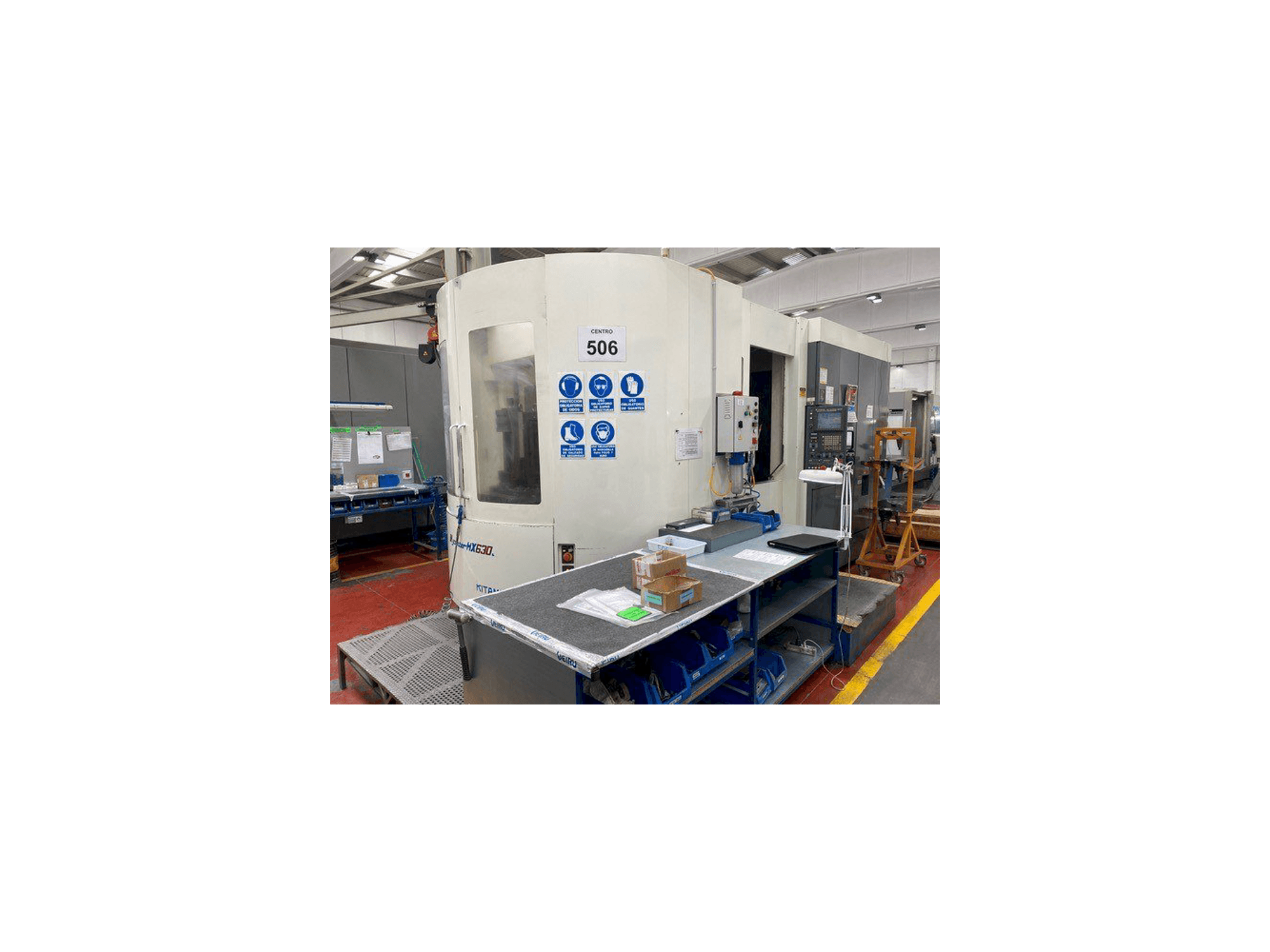 Prikaz stroja Kitamura Mycenter HX630L sprijeda