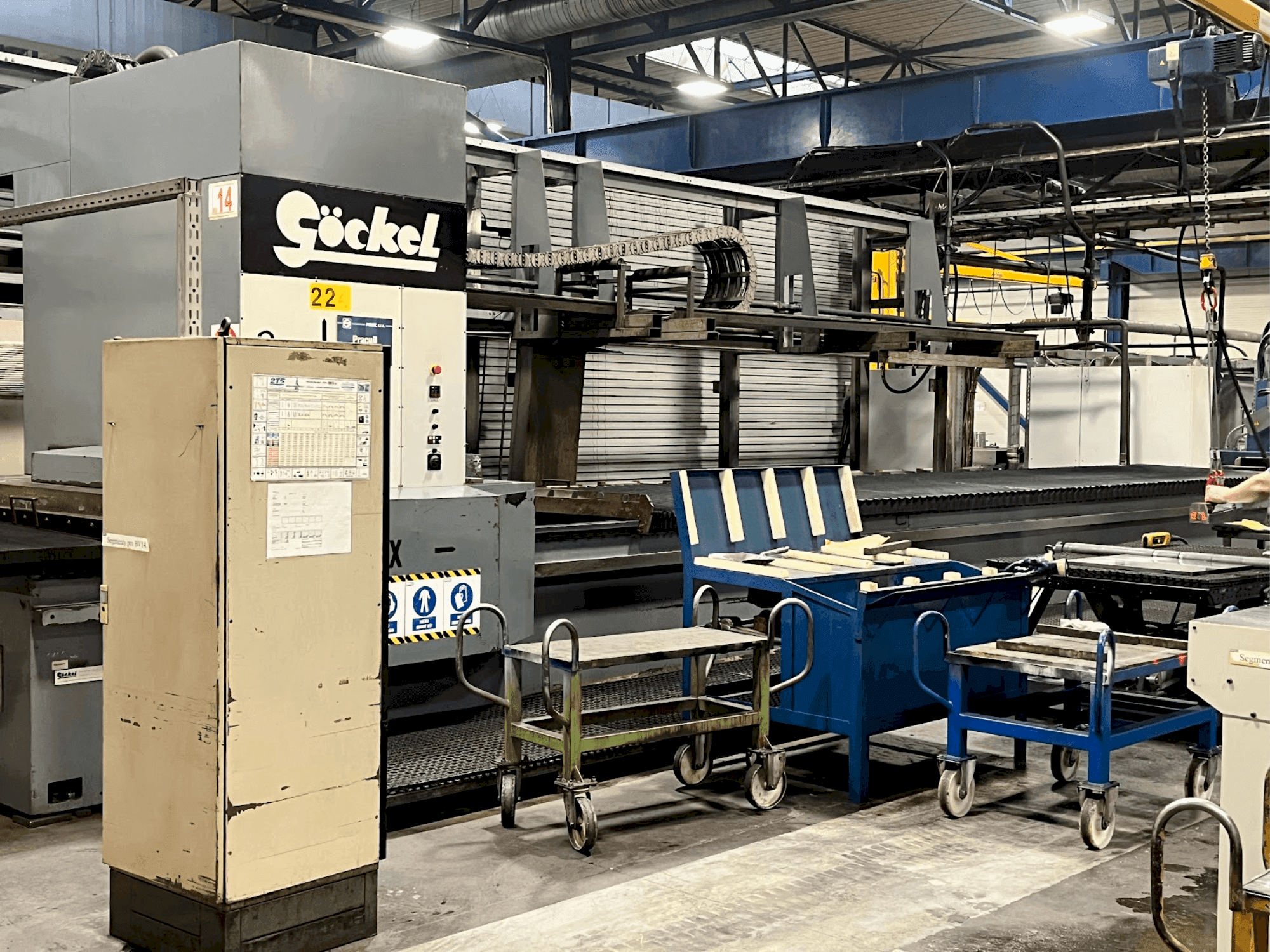 Prikaz stroja GÖCKEL G130 sprijeda