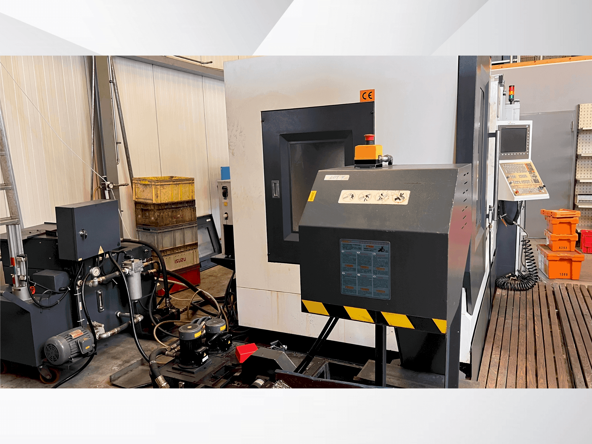 Prikaz stroja POSmill C 1050 sprijeda