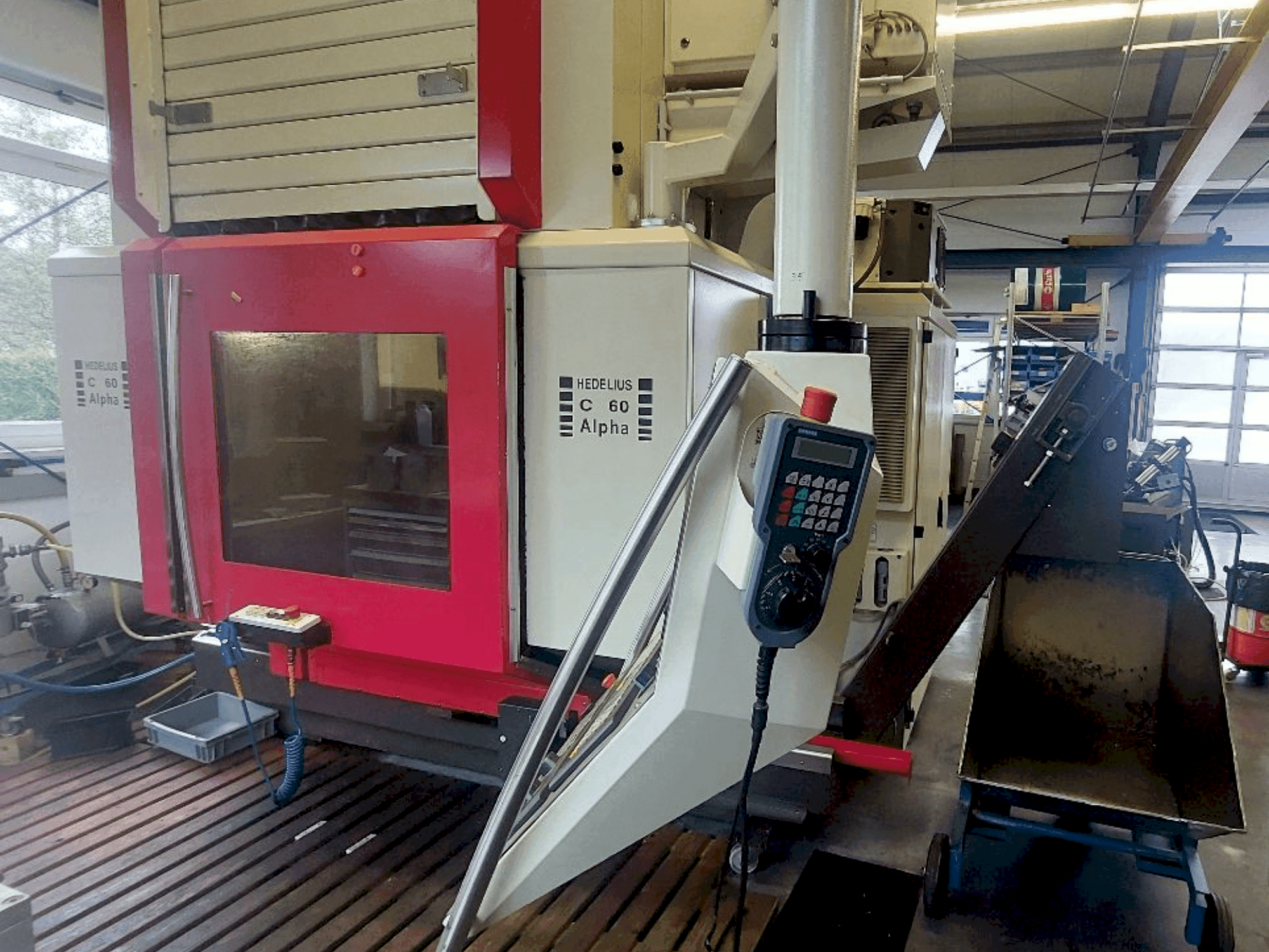 Prikaz stroja HEDELIUS C60 ALPHA 800 sprijeda