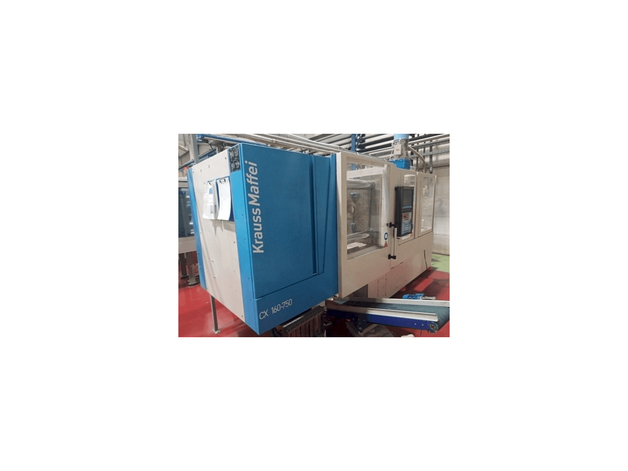 Prikaz stroja Krauss Maffei KM 160-750 CX sprijeda